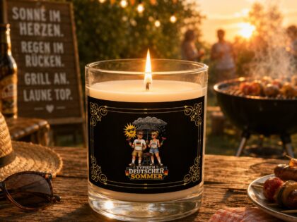 Typisch Deutscher Sommer Kerze – Home & Living – Klamottn™