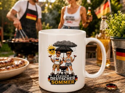 Typisch Deutscher Sommer Tasse – Home & Living – Klamottn™
