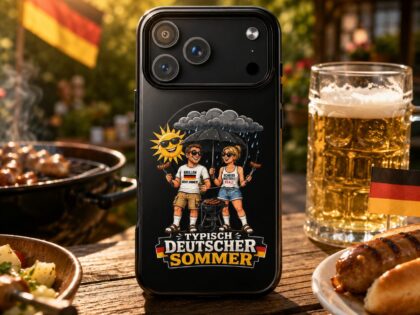 Typisch Deutscher Sommer Hardcase iPhone®-Hülle mit MagSafe® – Accessoires – Klamottn™
