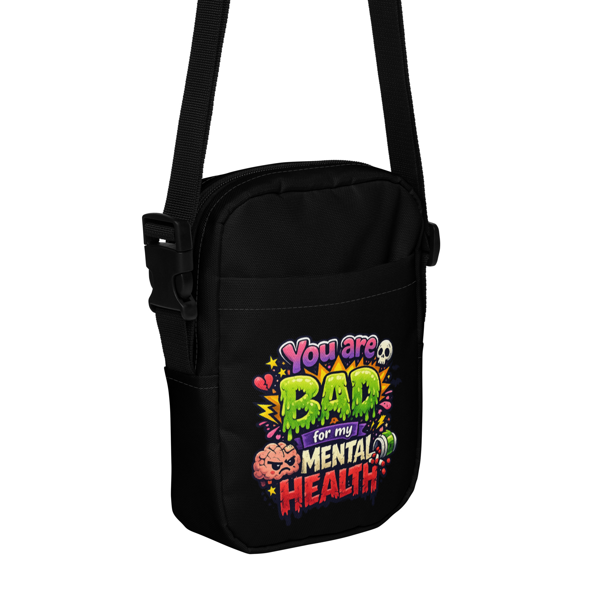 You are bad for my mental health Umhängetasche – Accessoires – Klamottn™ You are bad for my mental health Umhängetasche – Accessoires – Klamottn™