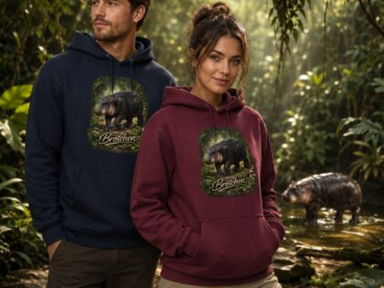Brötchen Zwergflusspferd Unisex-Kapuzenpullover – Hoodies – Klamottn™ Brötchen Zwergflusspferd Unisex-Kapuzenpullover – Hoodies – Klamottn™