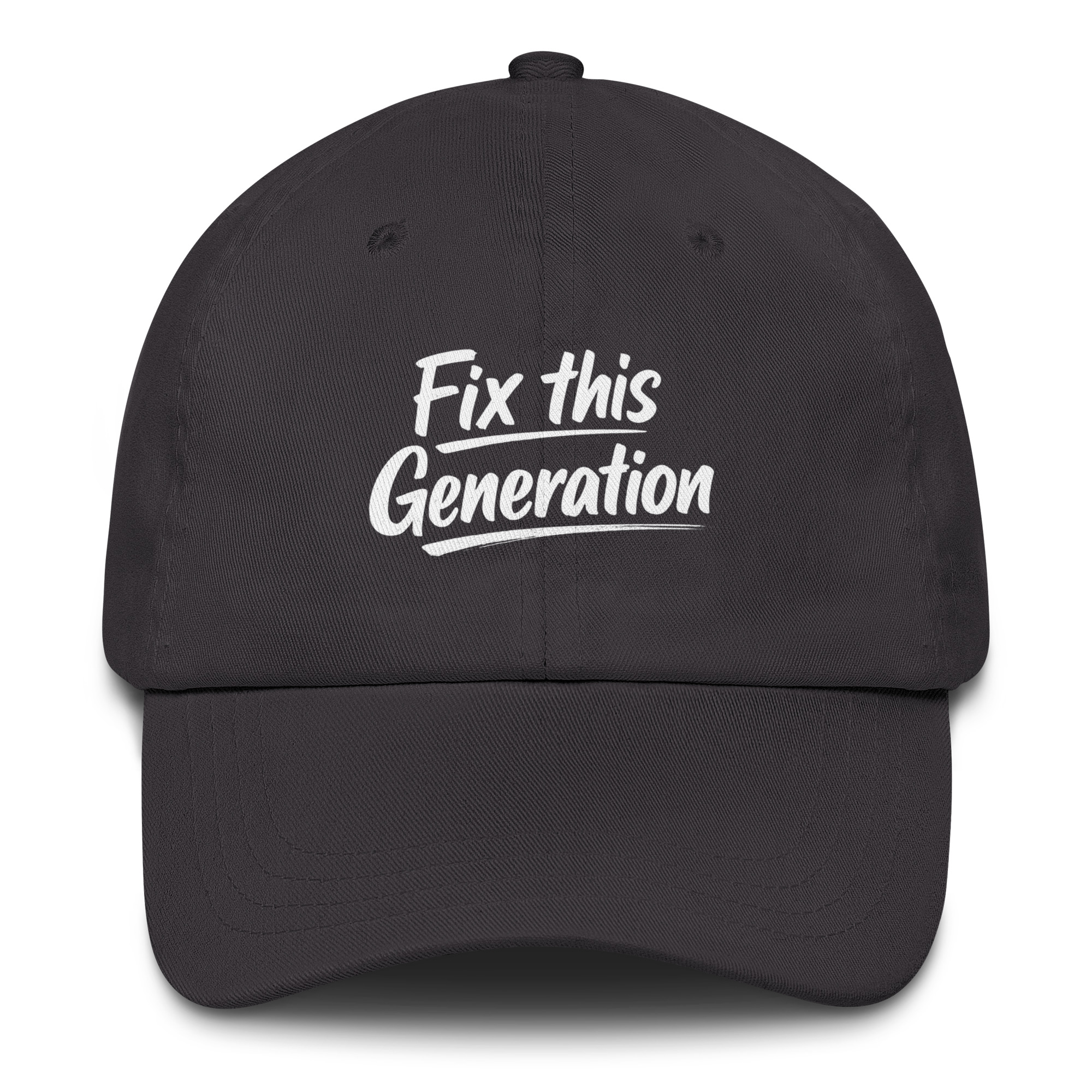 Fix This Generation Basecap – Accessoires – Klamottn™ Fix This Generation Basecap – Accessoires – Klamottn™