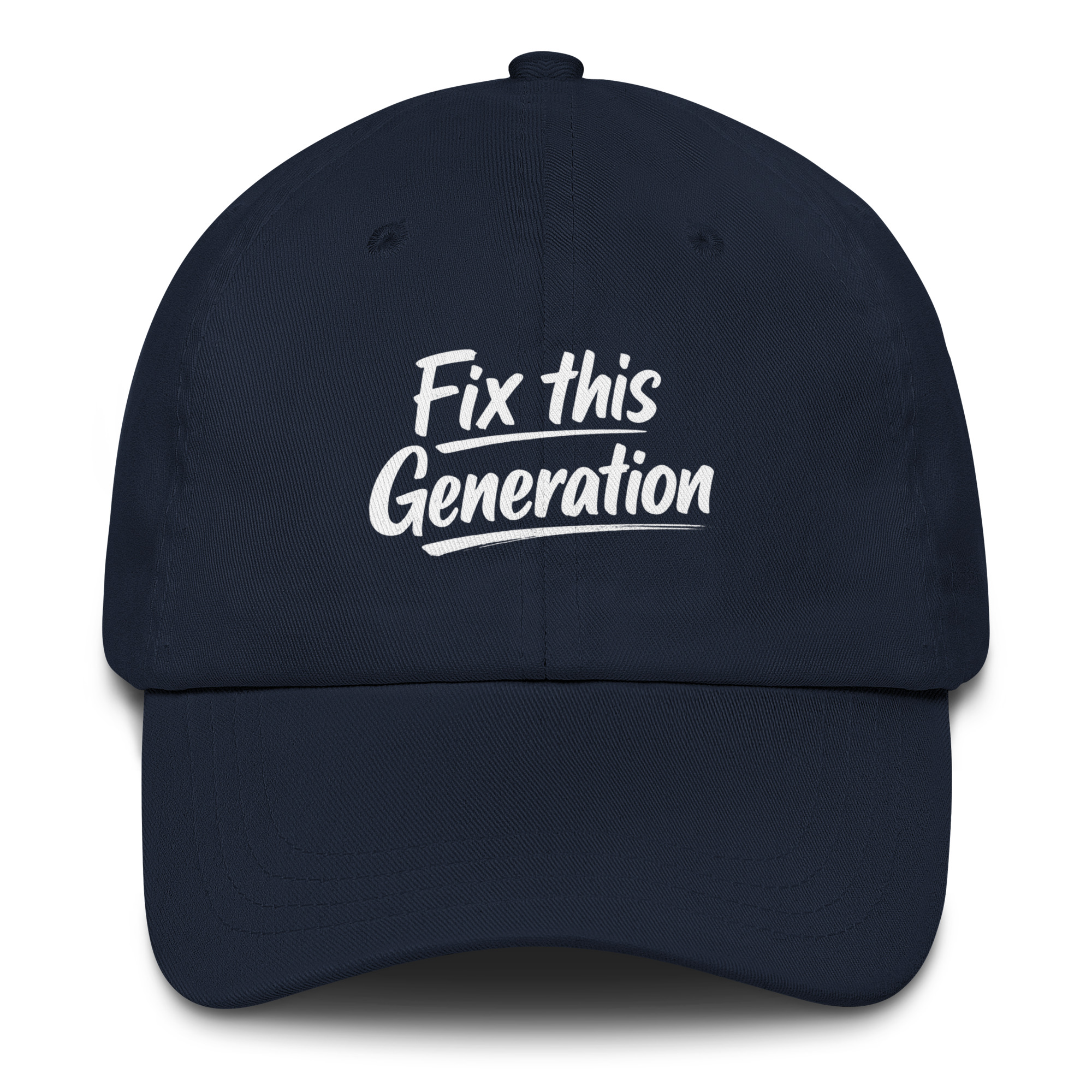 Fix This Generation Basecap – Accessoires – Klamottn™ Fix This Generation Basecap – Accessoires – Klamottn™