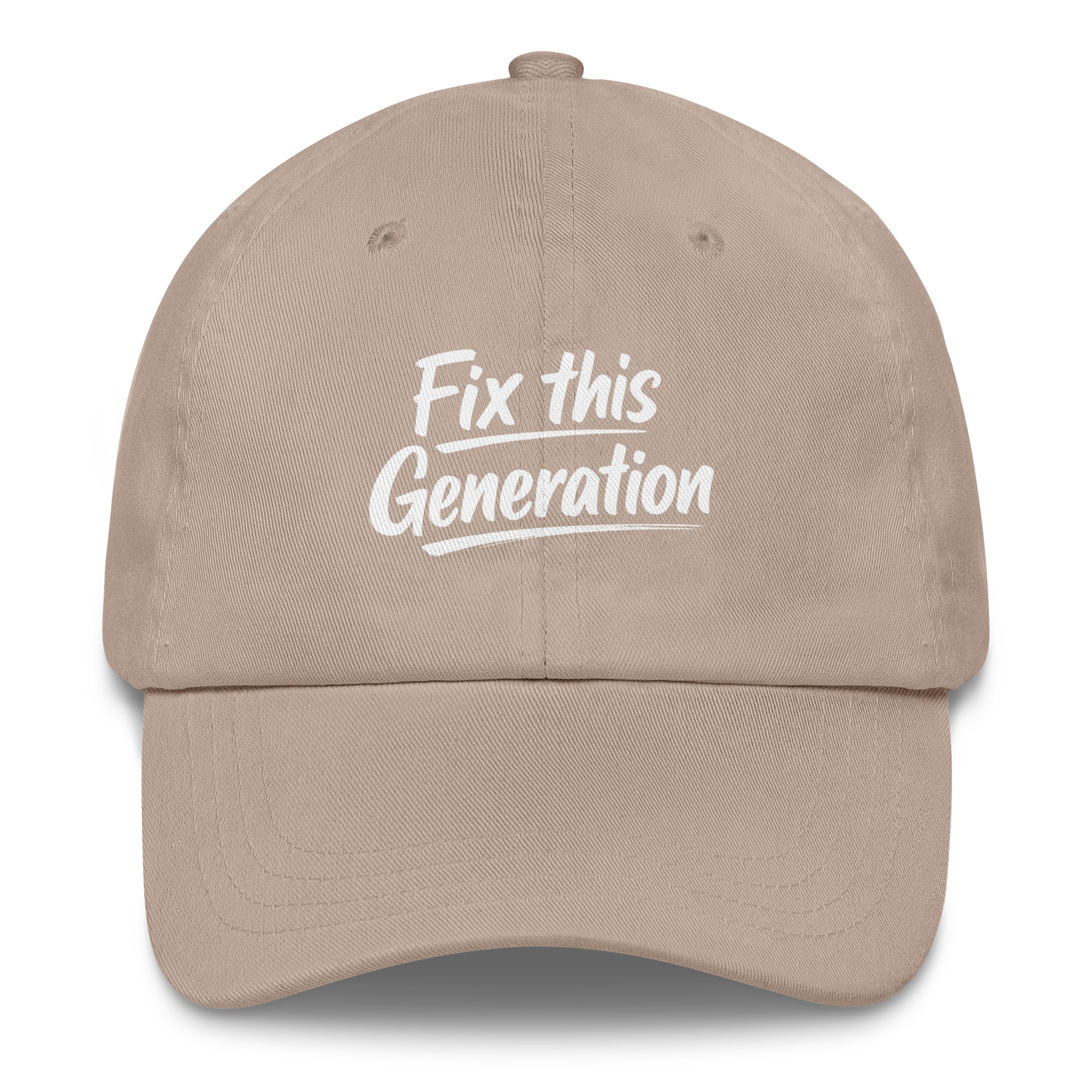 Fix This Generation Basecap – Accessoires – Klamottn™ Fix This Generation Basecap – Accessoires – Klamottn™