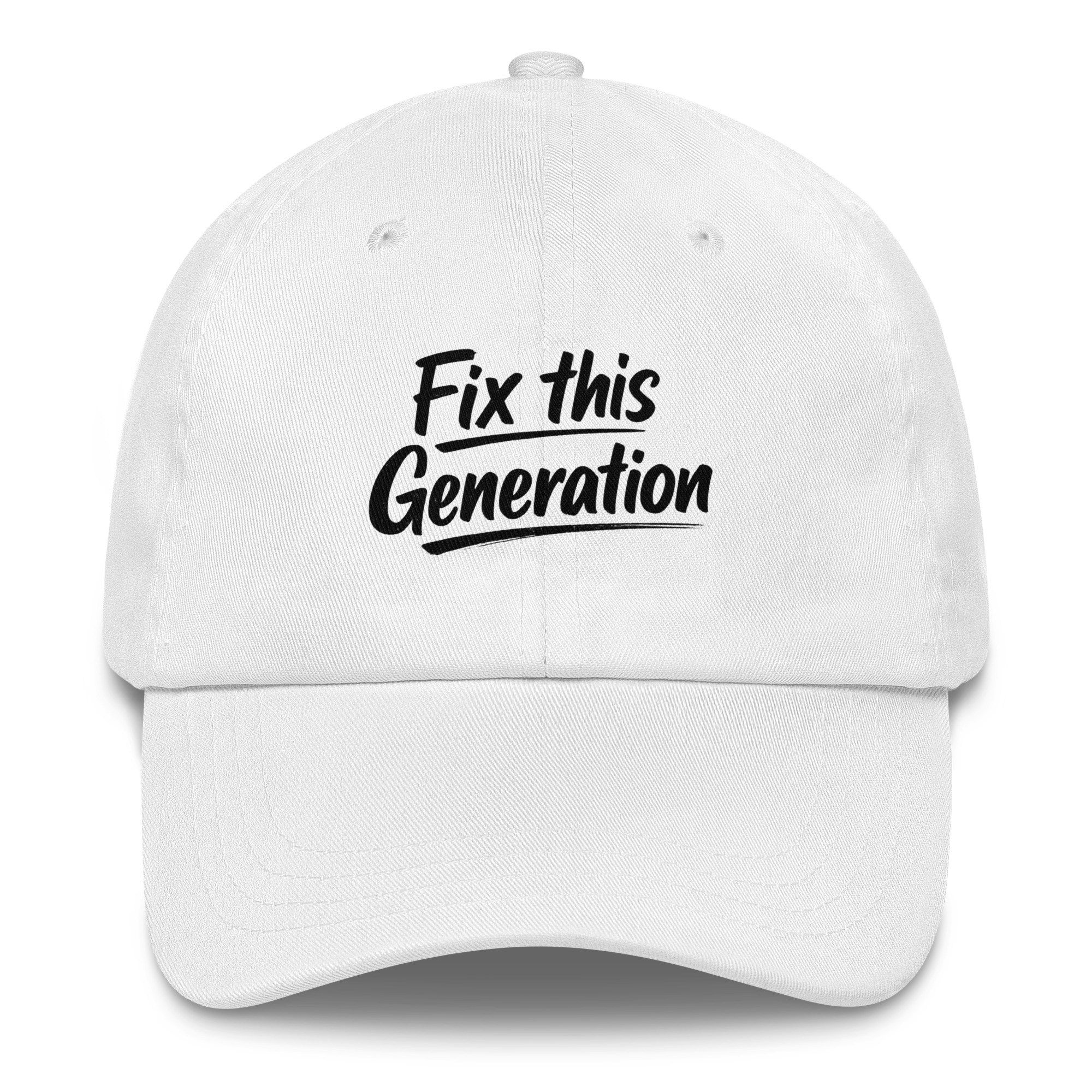 Fix This Generation Basecap – Accessoires – Klamottn™ Fix This Generation Basecap – Accessoires – Klamottn™