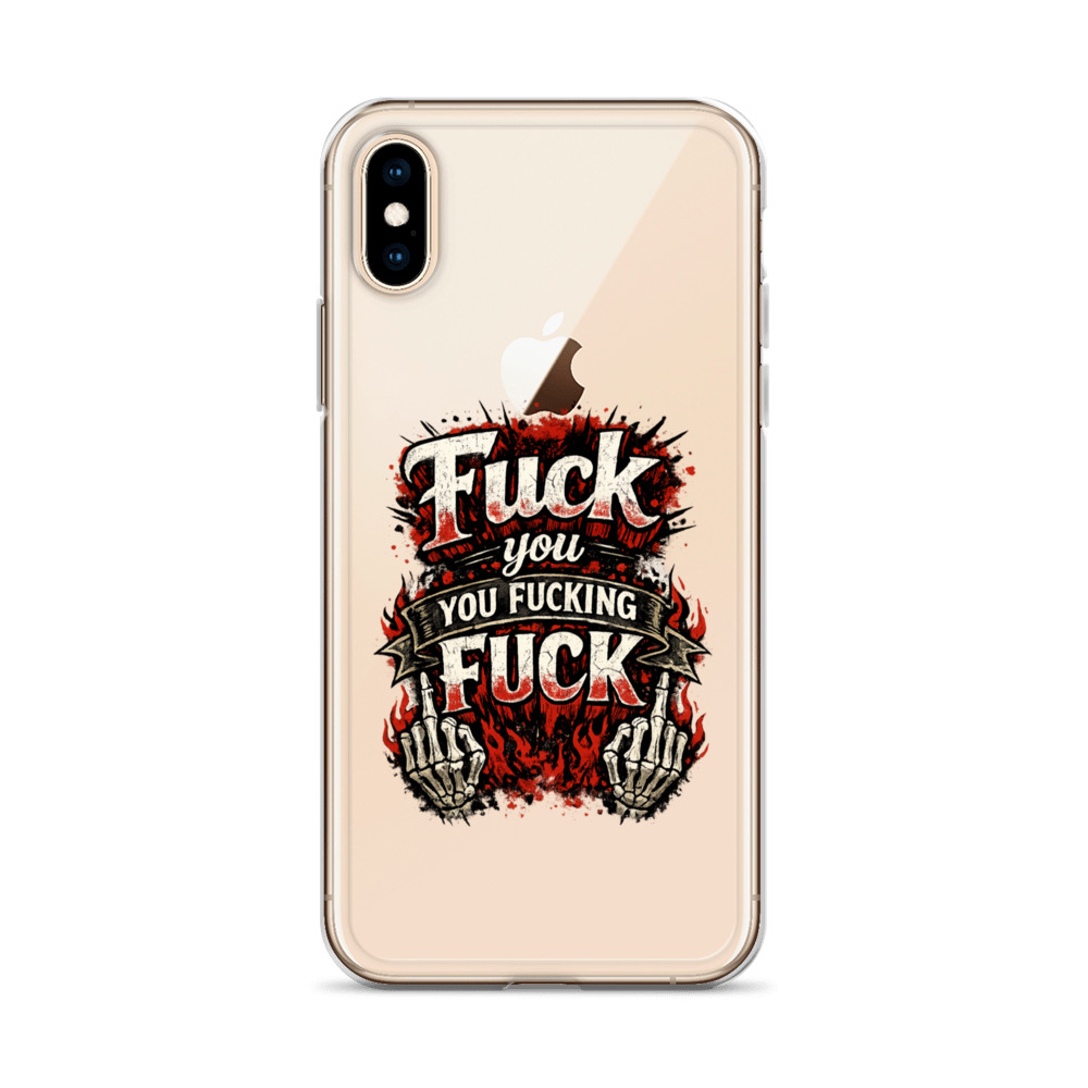 Fuck you you fucking fuck iPhone®-Hülle – Accessoires – Klamottn™ Fuck you you fucking fuck iPhone®-Hülle – Accessoires – Klamottn™