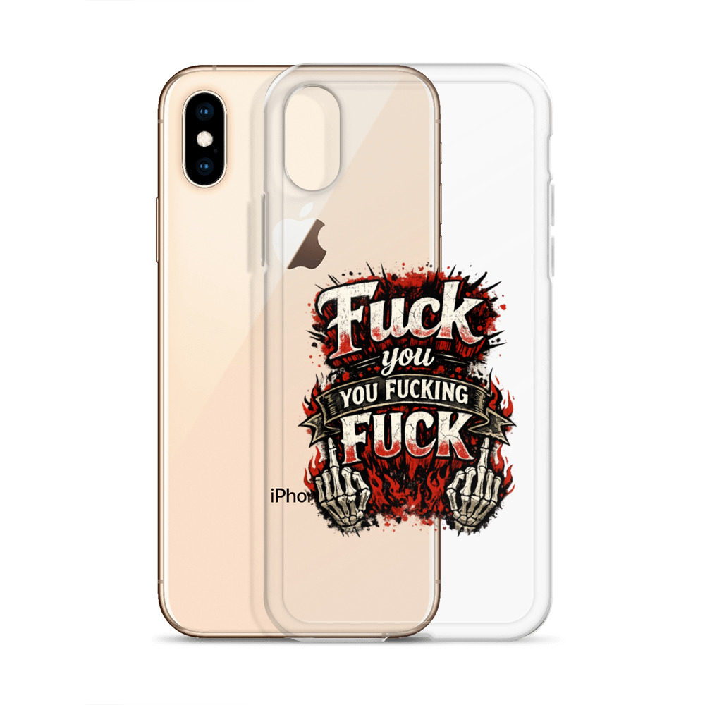 Fuck you you fucking fuck iPhone®-Hülle – Accessoires – Klamottn™ Fuck you you fucking fuck iPhone®-Hülle – Accessoires – Klamottn™