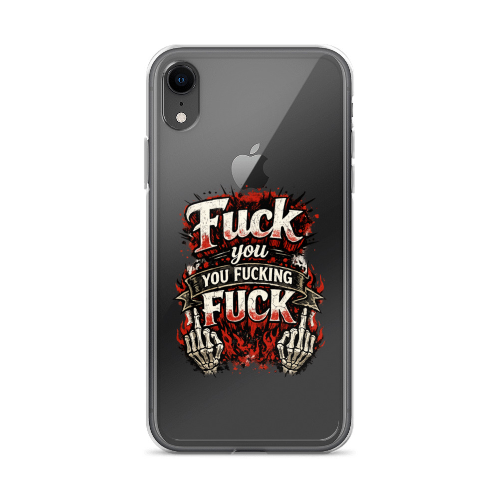 Fuck you you fucking fuck iPhone®-Hülle – Accessoires – Klamottn™ Fuck you you fucking fuck iPhone®-Hülle – Accessoires – Klamottn™