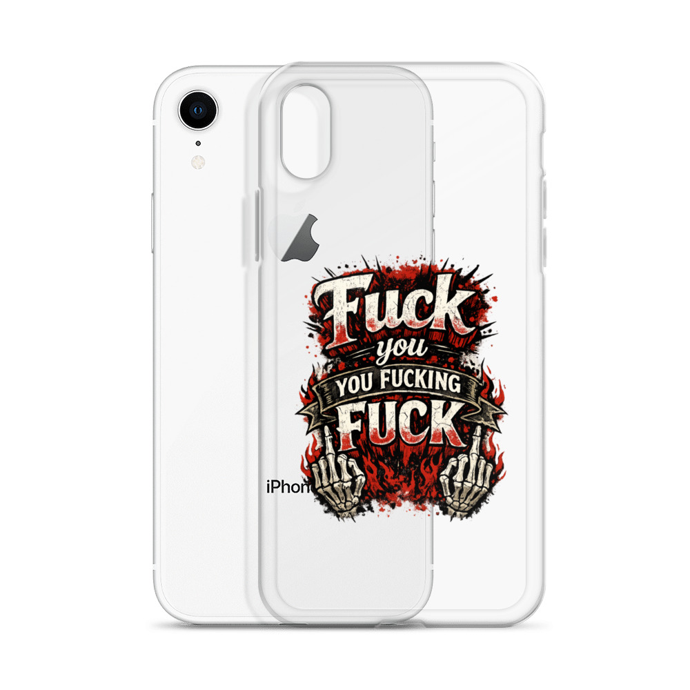 Fuck you you fucking fuck iPhone®-Hülle – Accessoires – Klamottn™ Fuck you you fucking fuck iPhone®-Hülle – Accessoires – Klamottn™