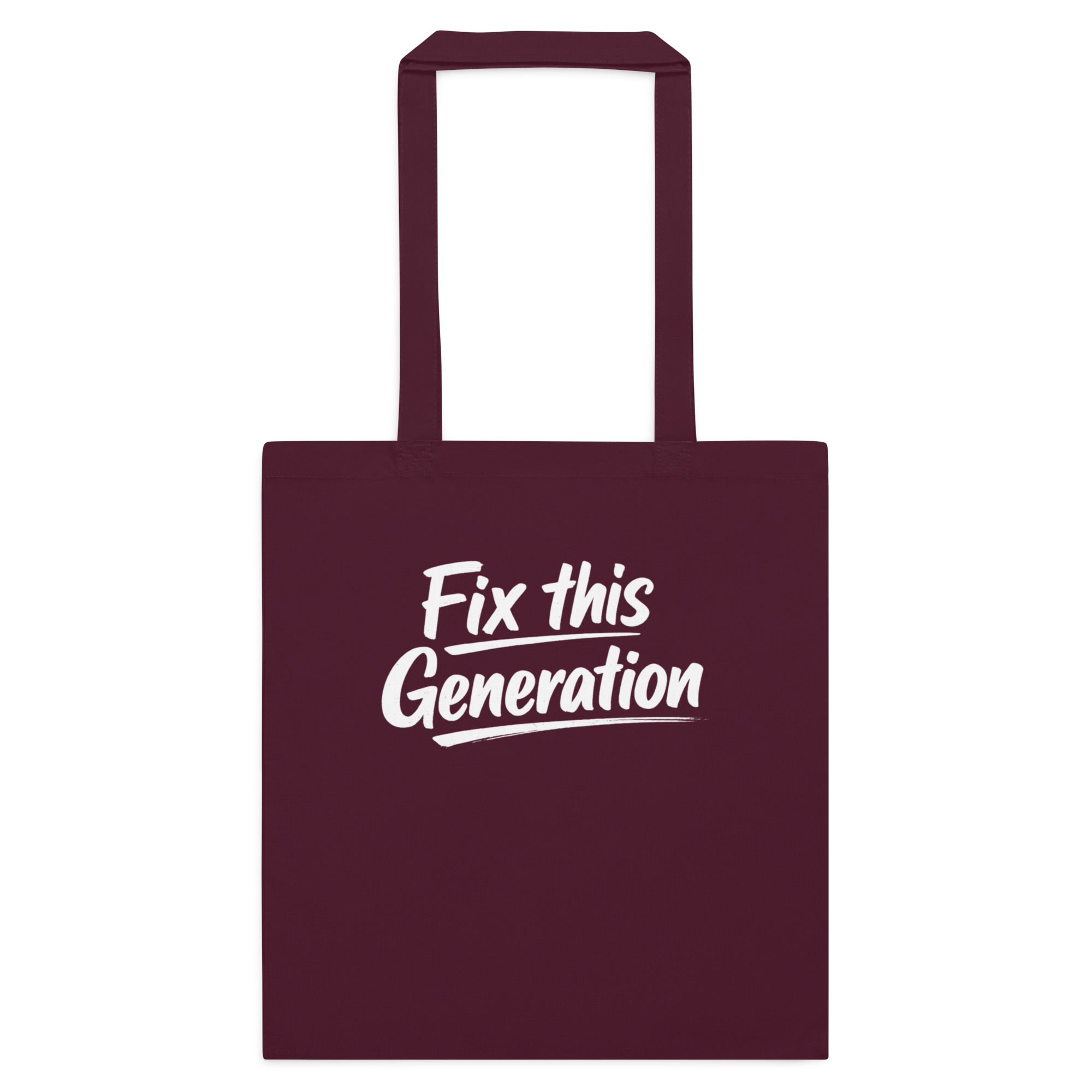 Fix This Generation Stoffbeutel – Accessoires – Klamottn™ Fix This Generation Stoffbeutel – Accessoires – Klamottn™