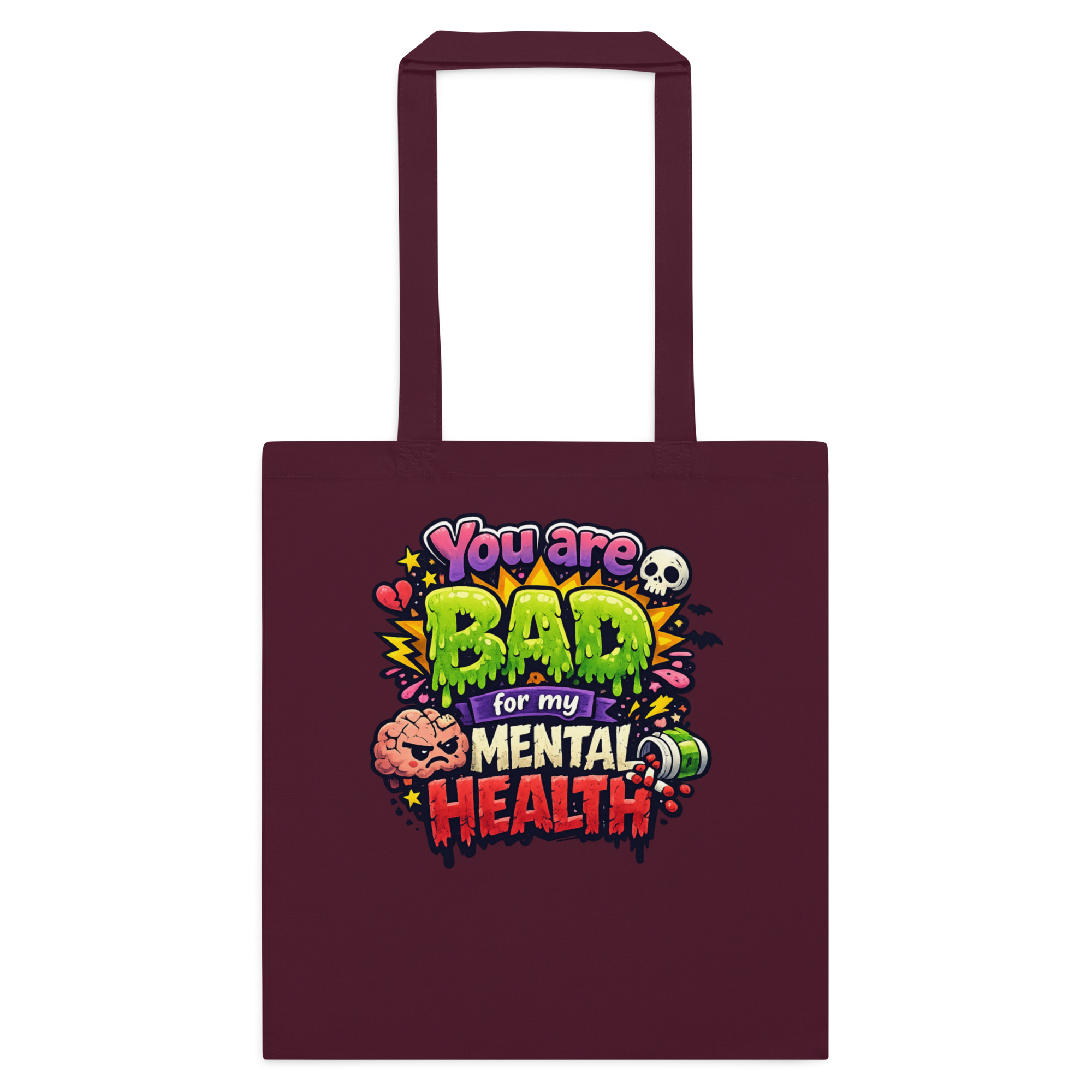 You are bad for my mental health Stoffbeutel – Accessoires – Klamottn™ You are bad for my mental health Stoffbeutel – Accessoires – Klamottn™