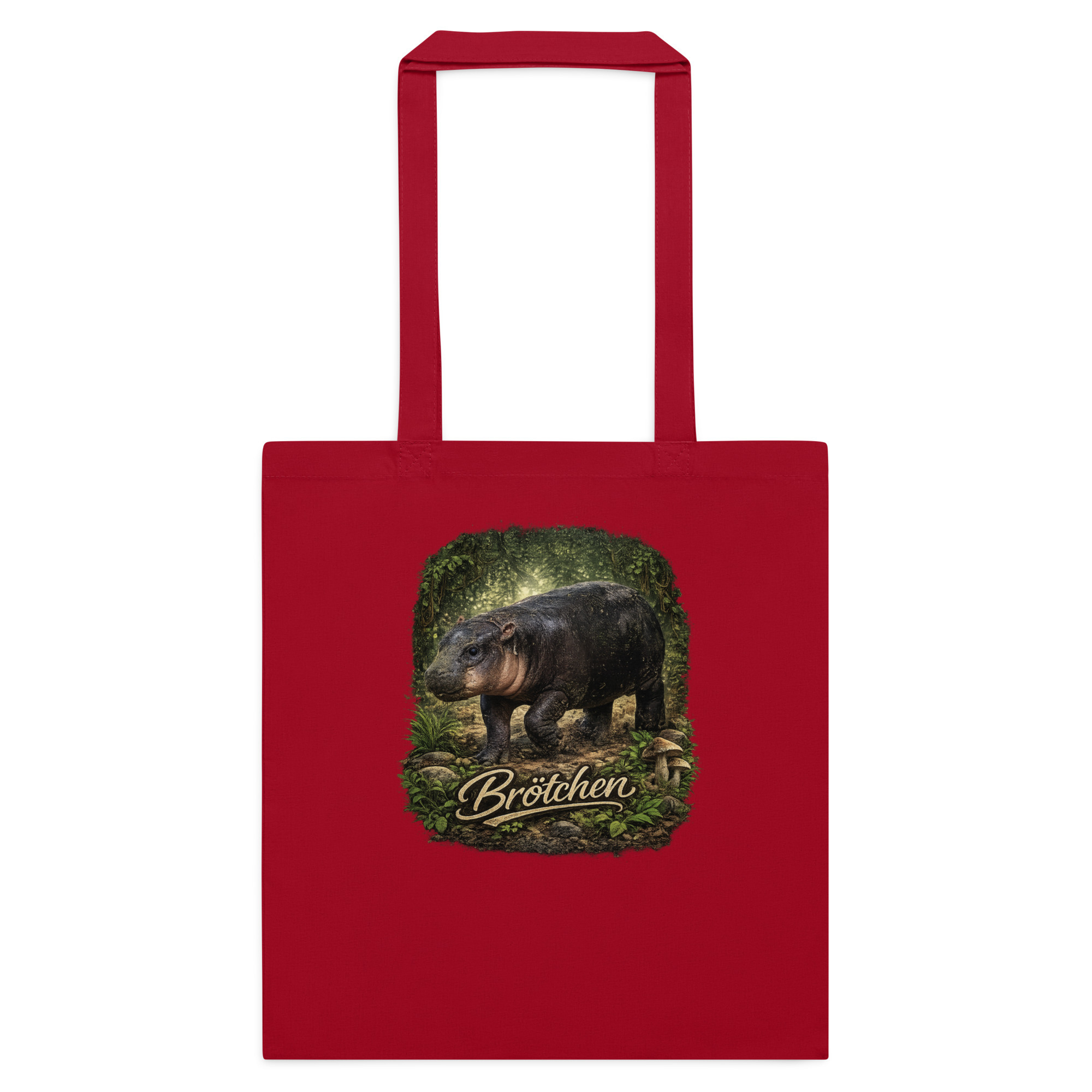 Brötchen Zwergflusspferd Stoffbeutel – Accessoires – Klamottn™ Brötchen Zwergflusspferd Stoffbeutel – Accessoires – Klamottn™
