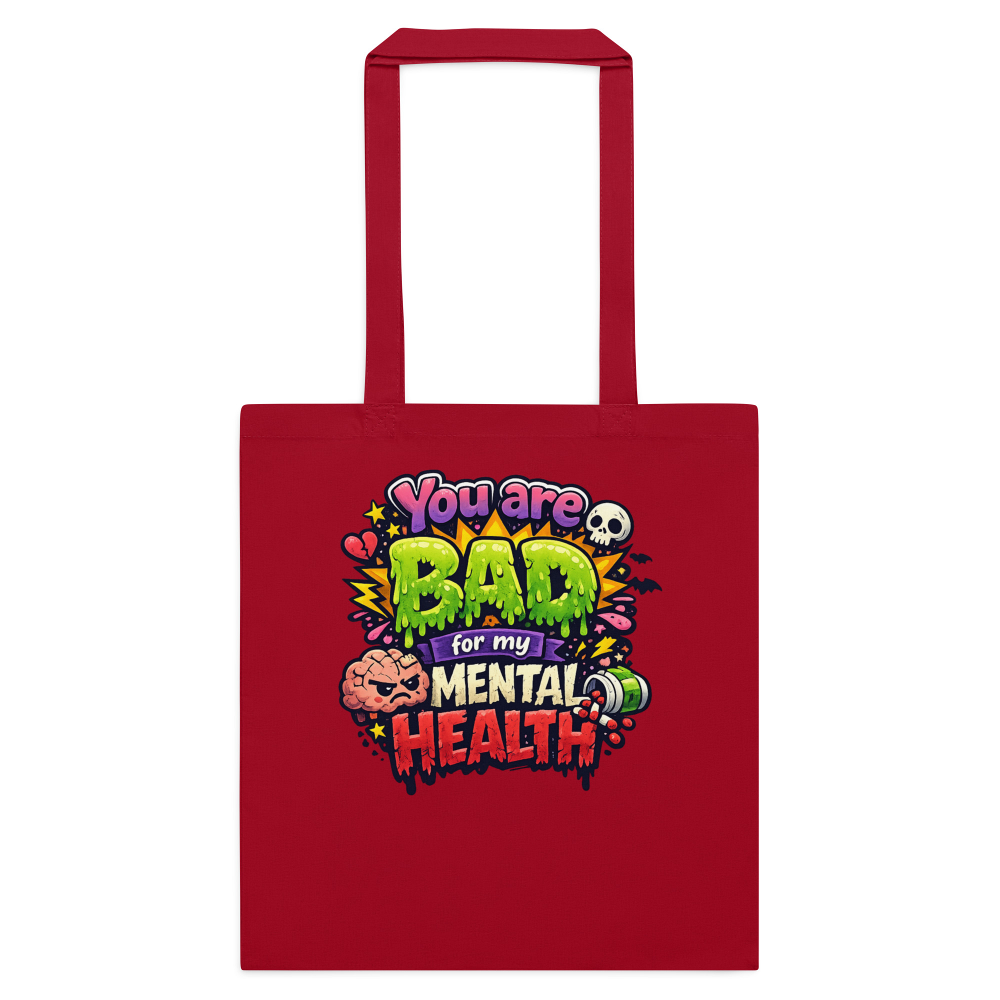 You are bad for my mental health Stoffbeutel – Accessoires – Klamottn™ You are bad for my mental health Stoffbeutel – Accessoires – Klamottn™