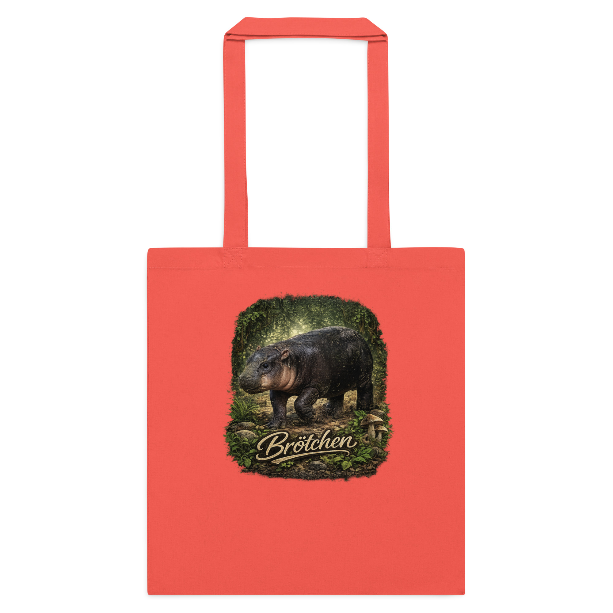 Brötchen Zwergflusspferd Stoffbeutel – Accessoires – Klamottn™ Brötchen Zwergflusspferd Stoffbeutel – Accessoires – Klamottn™