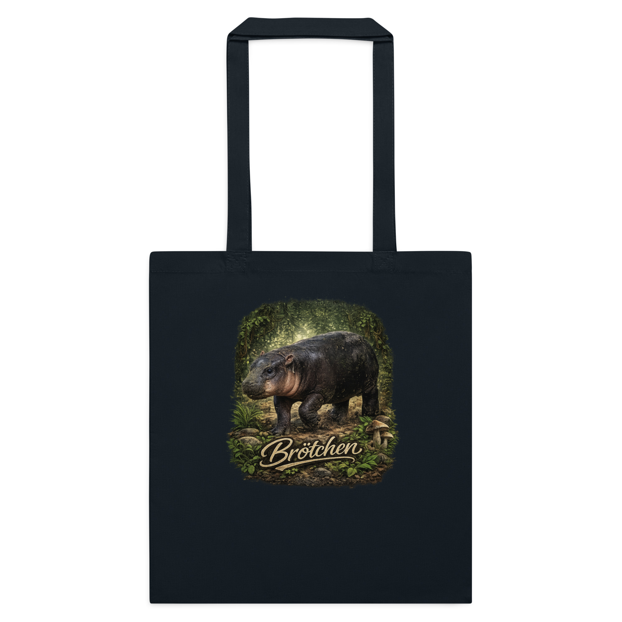 Brötchen Zwergflusspferd Stoffbeutel – Accessoires – Klamottn™ Brötchen Zwergflusspferd Stoffbeutel – Accessoires – Klamottn™