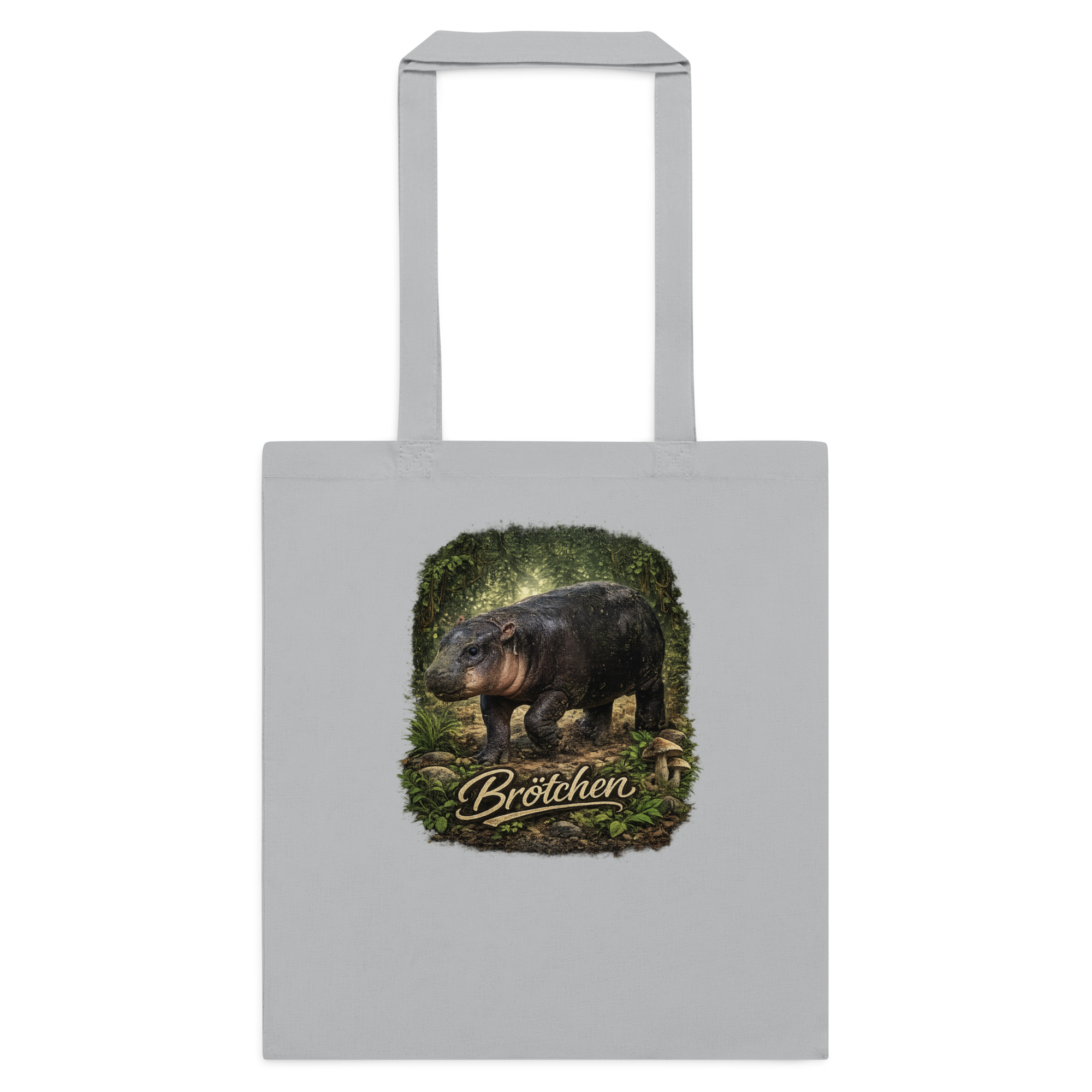 Brötchen Zwergflusspferd Stoffbeutel – Accessoires – Klamottn™ Brötchen Zwergflusspferd Stoffbeutel – Accessoires – Klamottn™