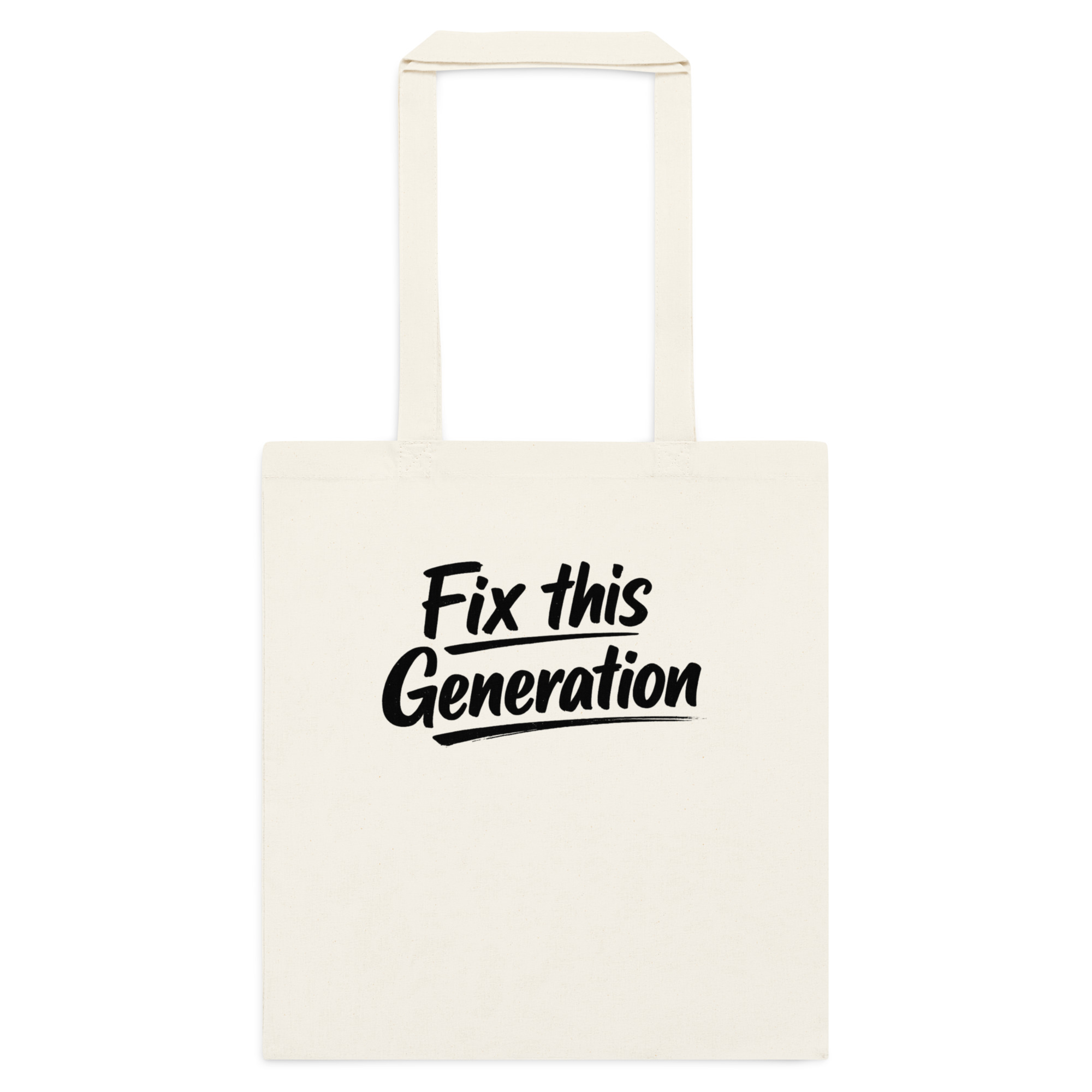 Fix This Generation Stoffbeutel – Accessoires – Klamottn™ Fix This Generation Stoffbeutel – Accessoires – Klamottn™