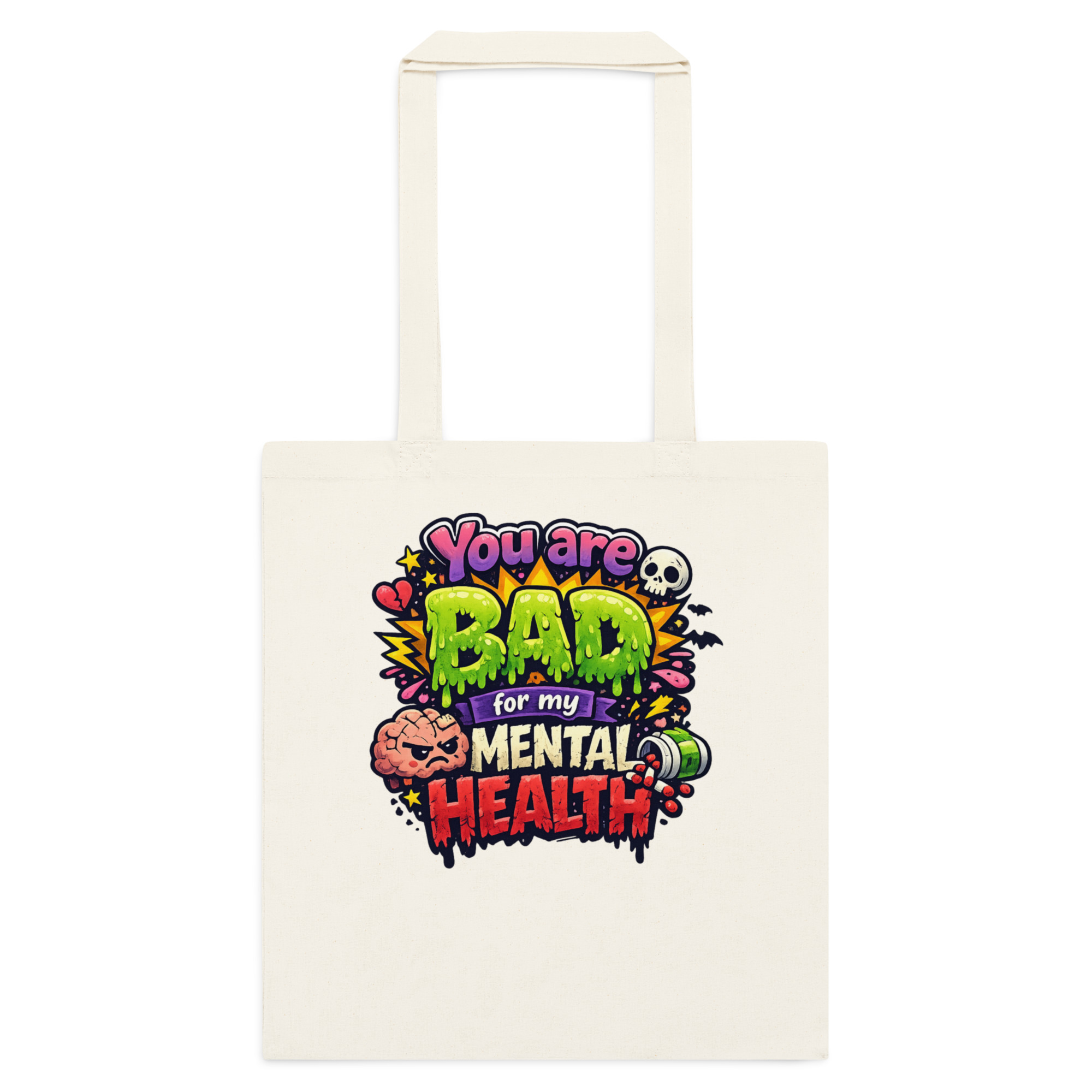 You are bad for my mental health Stoffbeutel – Accessoires – Klamottn™ You are bad for my mental health Stoffbeutel – Accessoires – Klamottn™