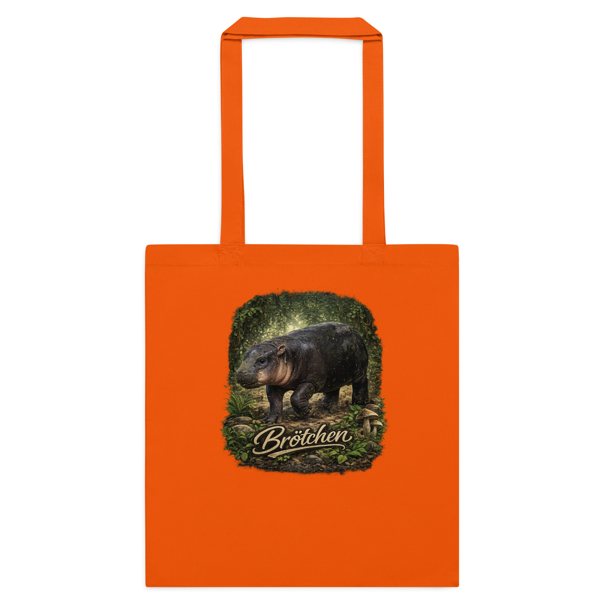 Brötchen Zwergflusspferd Stoffbeutel – Accessoires – Klamottn™ Brötchen Zwergflusspferd Stoffbeutel – Accessoires – Klamottn™