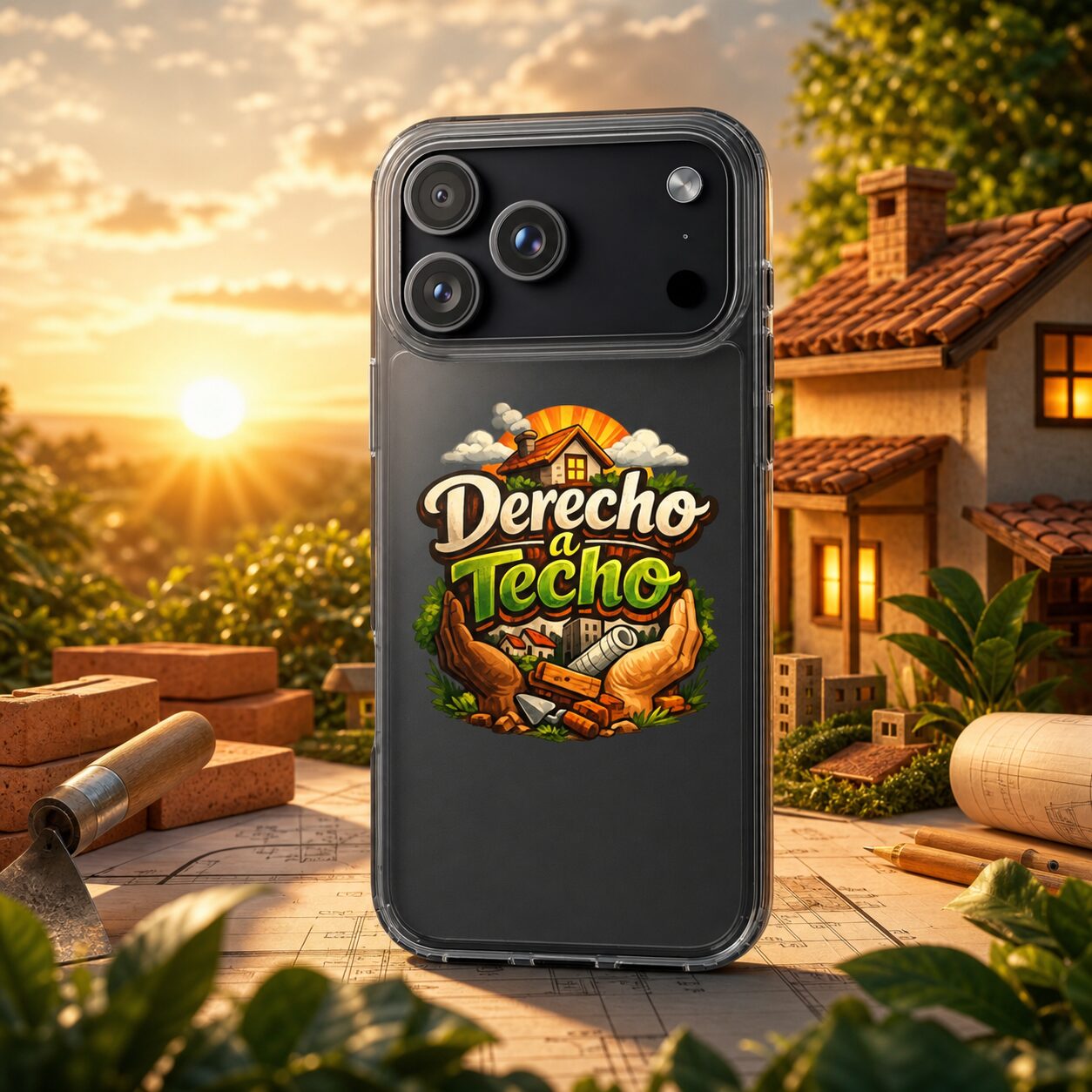 Derecho a Techo iPhone®-Hülle – Accessoires – Klamottn™ Derecho a Techo iPhone®-Hülle – Accessoires – Klamottn™