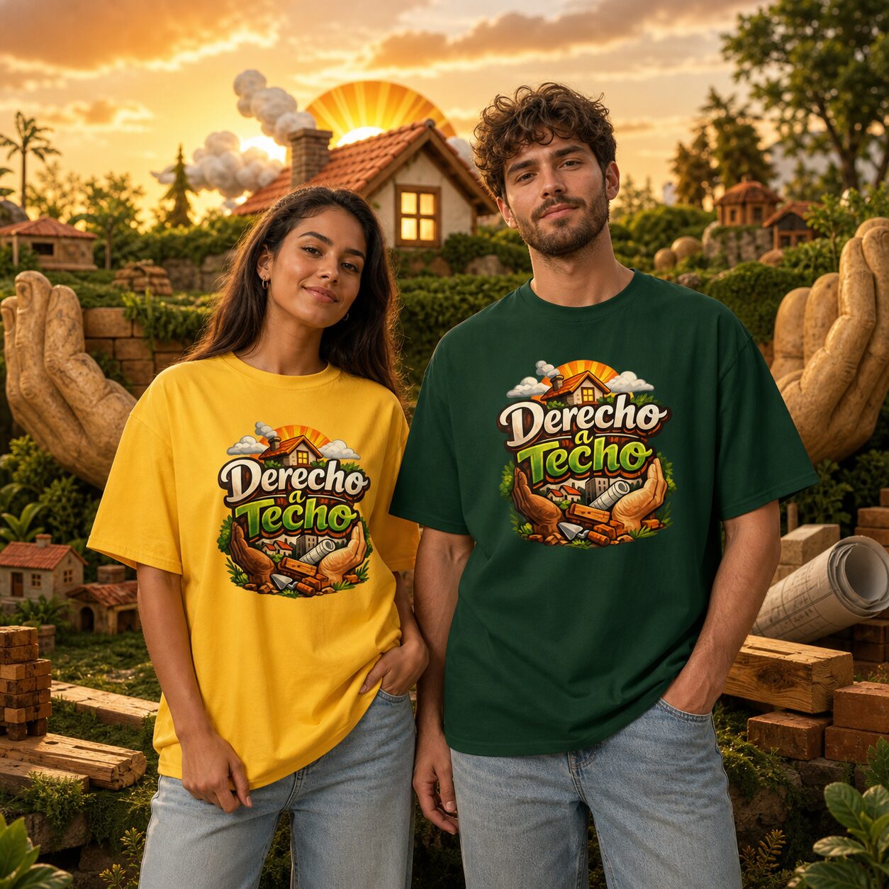 Derecho a Techo Unisex T-Shirt – T-Shirts – Klamottn™ Derecho a Techo Unisex T-Shirt – T-Shirts – Klamottn™