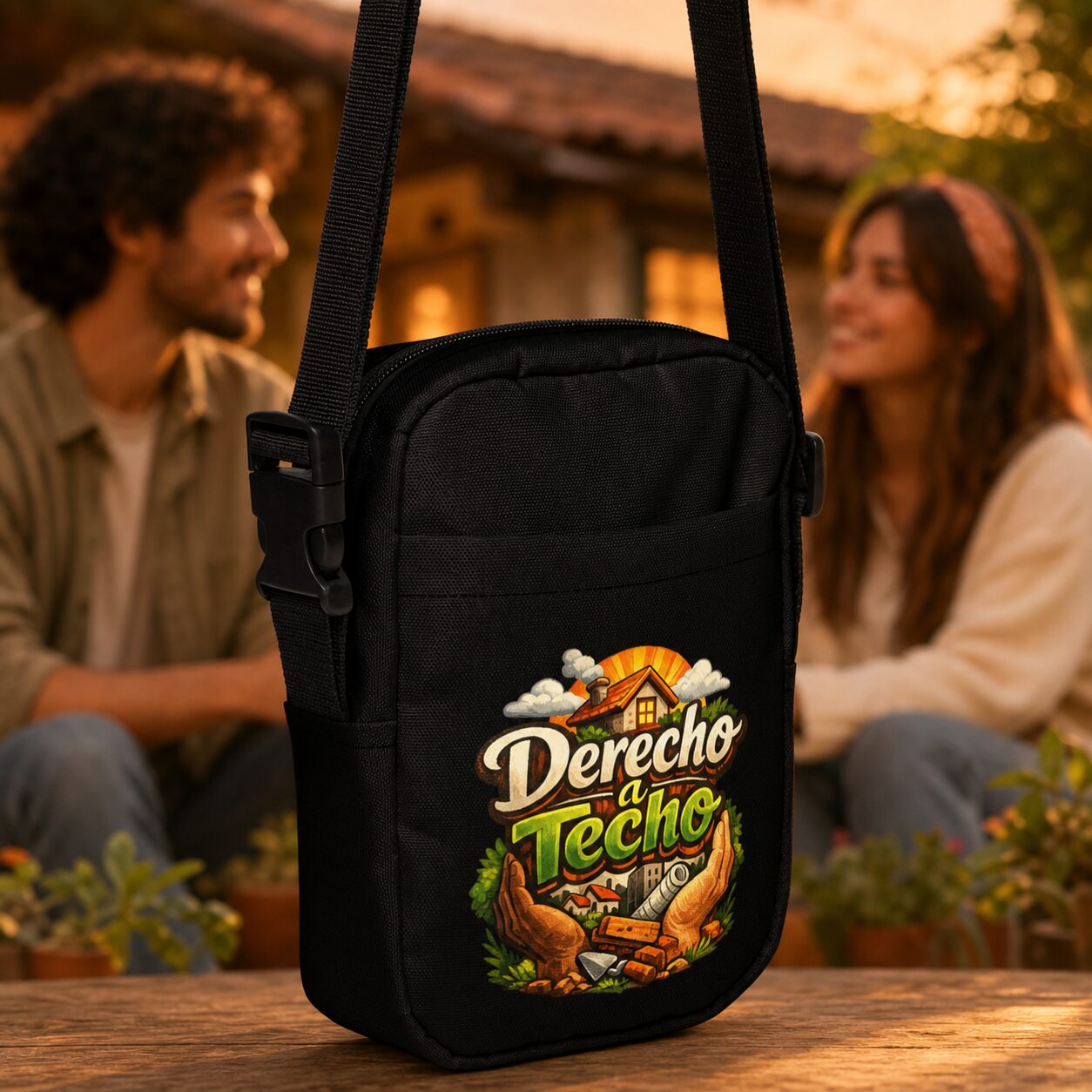 Derecho a Techo Umhängetasche – Accessoires – Klamottn™ Derecho a Techo Umhängetasche – Accessoires – Klamottn™