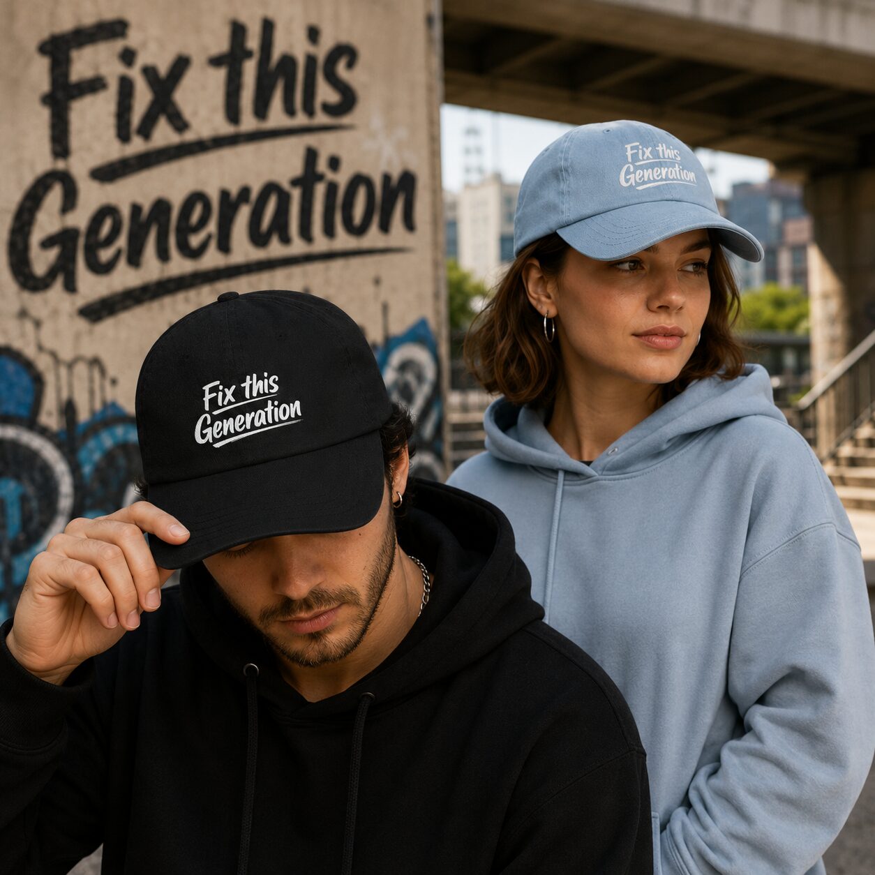 Fix This Generation Basecap – Accessoires – Klamottn™ Fix This Generation Basecap – Accessoires – Klamottn™