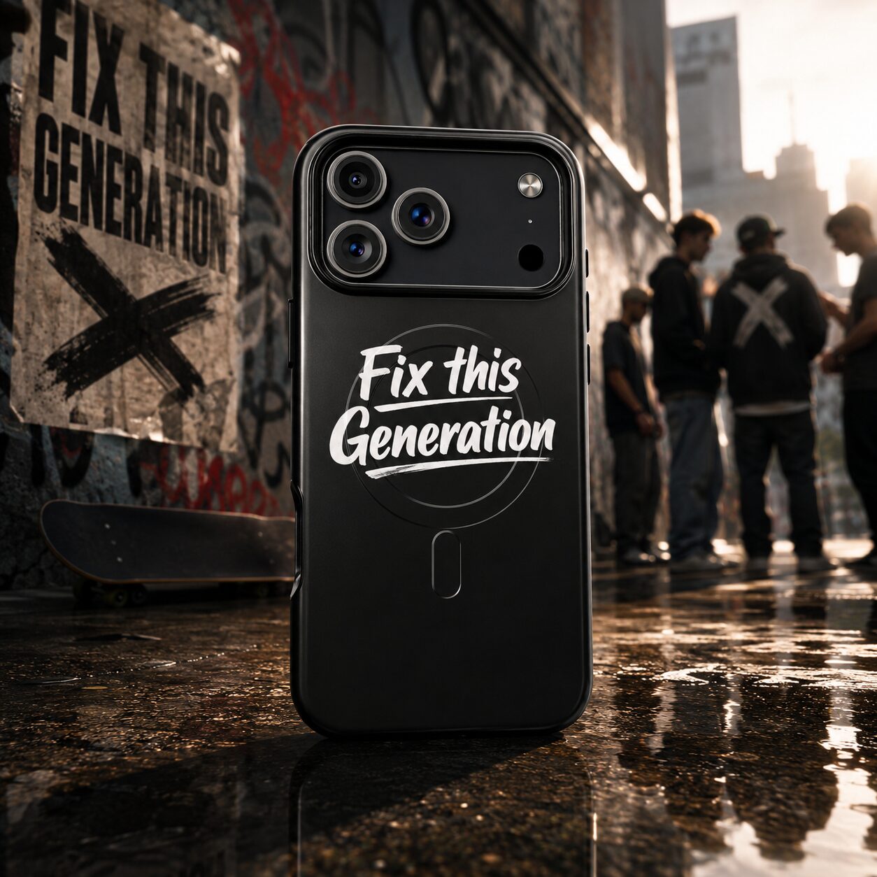 Fix This Generation Hardcase iPhone®-Hülle mit MagSafe® – Accessoires – Klamottn™ Fix This Generation Hardcase iPhone®-Hülle mit MagSafe® – Accessoires – Klamottn™