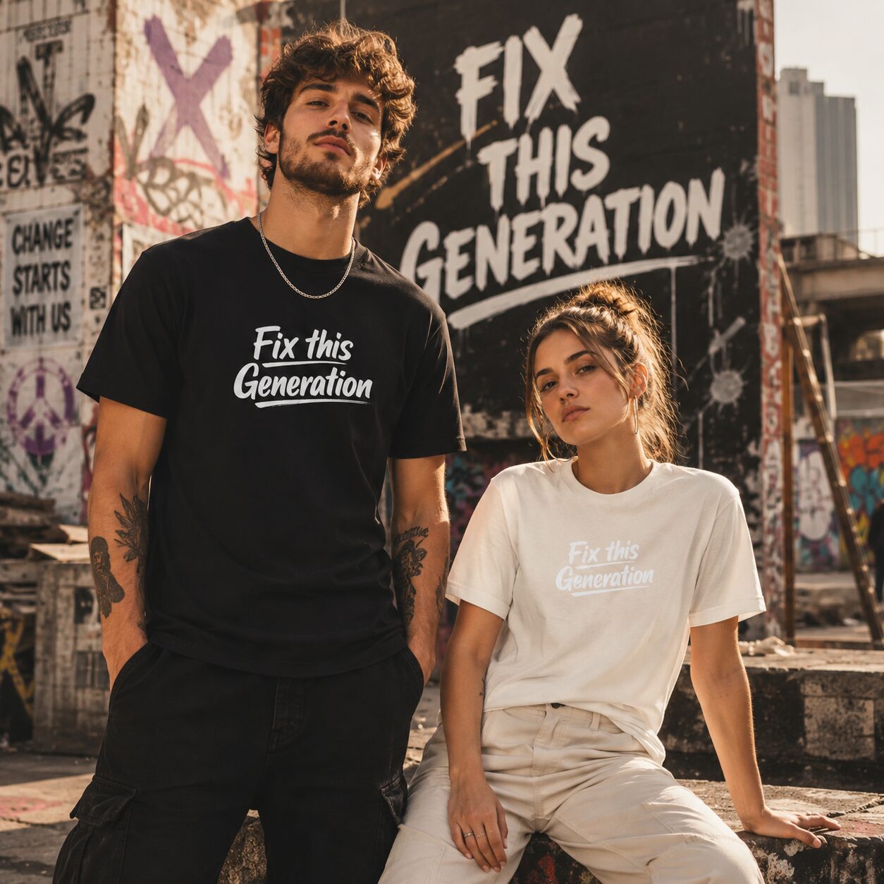 Fix This Generation Unisex-T-Shirt – T-Shirts – Klamottn™ Fix This Generation Unisex-T-Shirt – T-Shirts – Klamottn™