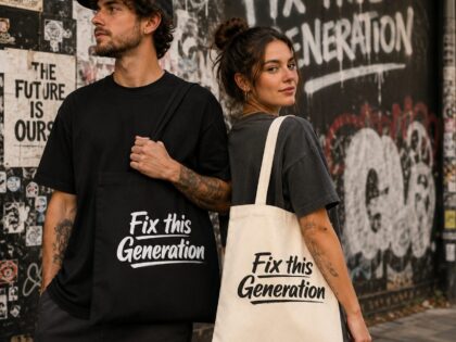 Fix This Generation Stoffbeutel – Accessoires – Klamottn™ Fix This Generation Stoffbeutel – Accessoires – Klamottn™
