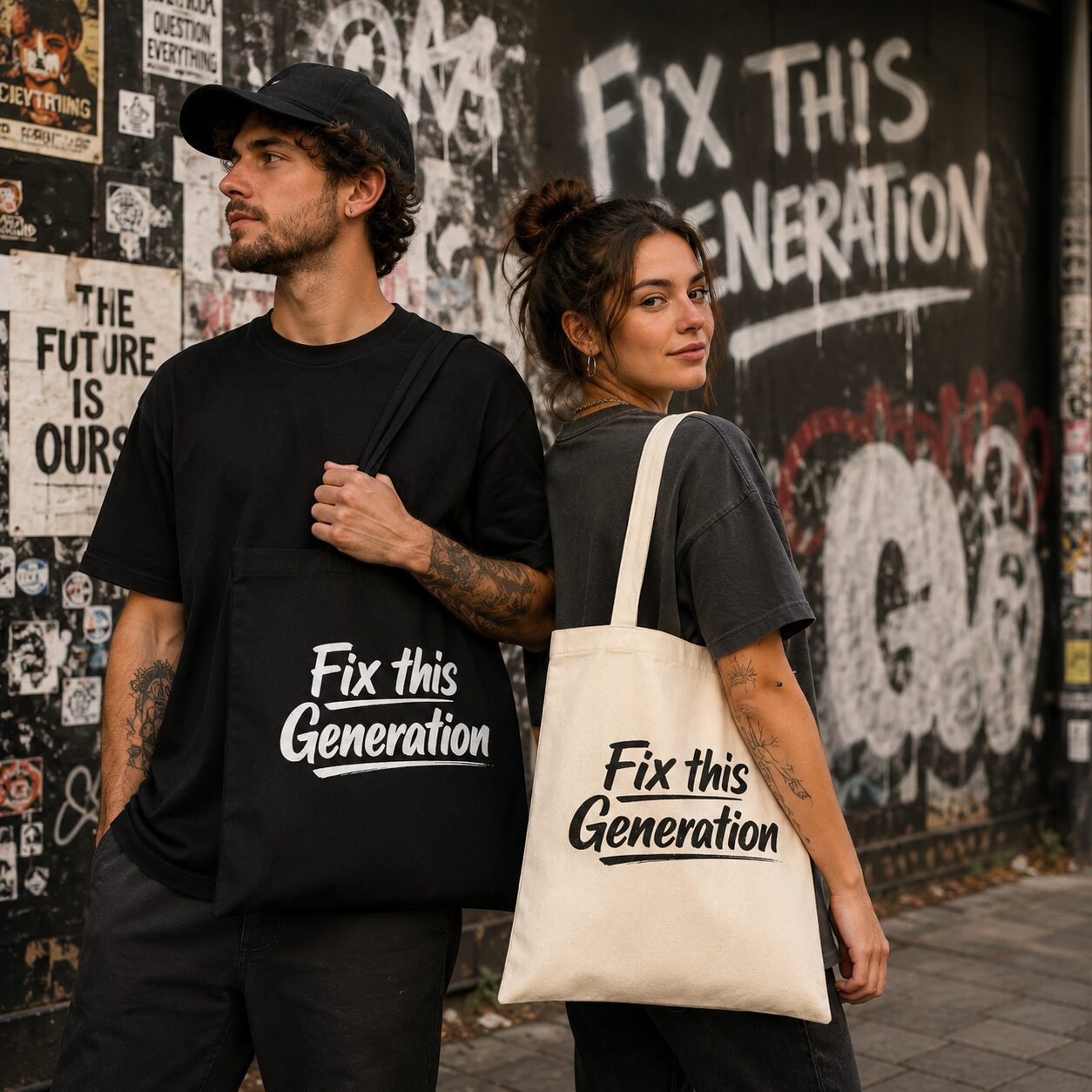 Fix This Generation Stoffbeutel – Accessoires – Klamottn™ Fix This Generation Stoffbeutel – Accessoires – Klamottn™