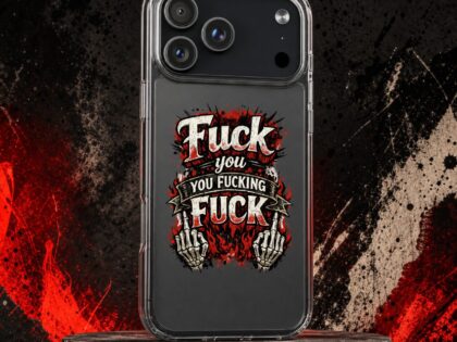 Fuck you you fucking fuck iPhone®-Hülle – Accessoires – Klamottn™ Fuck you you fucking fuck iPhone®-Hülle – Accessoires – Klamottn™