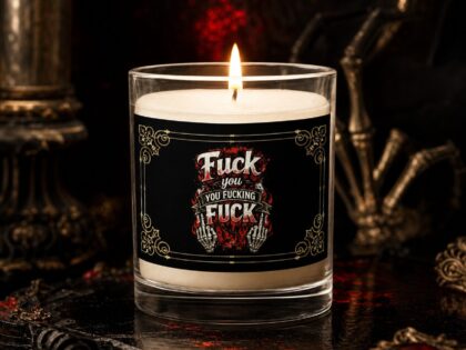 Fuck you you fucking fuck Kerze – Home & Living – Klamottn™