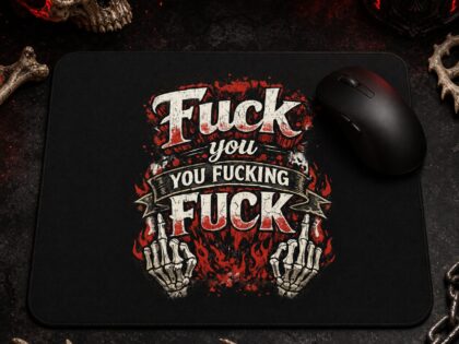 Fuck you you fucking fuck Mauspad – Home & Living – Klamottn™ Fuck you you fucking fuck Mauspad – Home & Living – Klamottn™