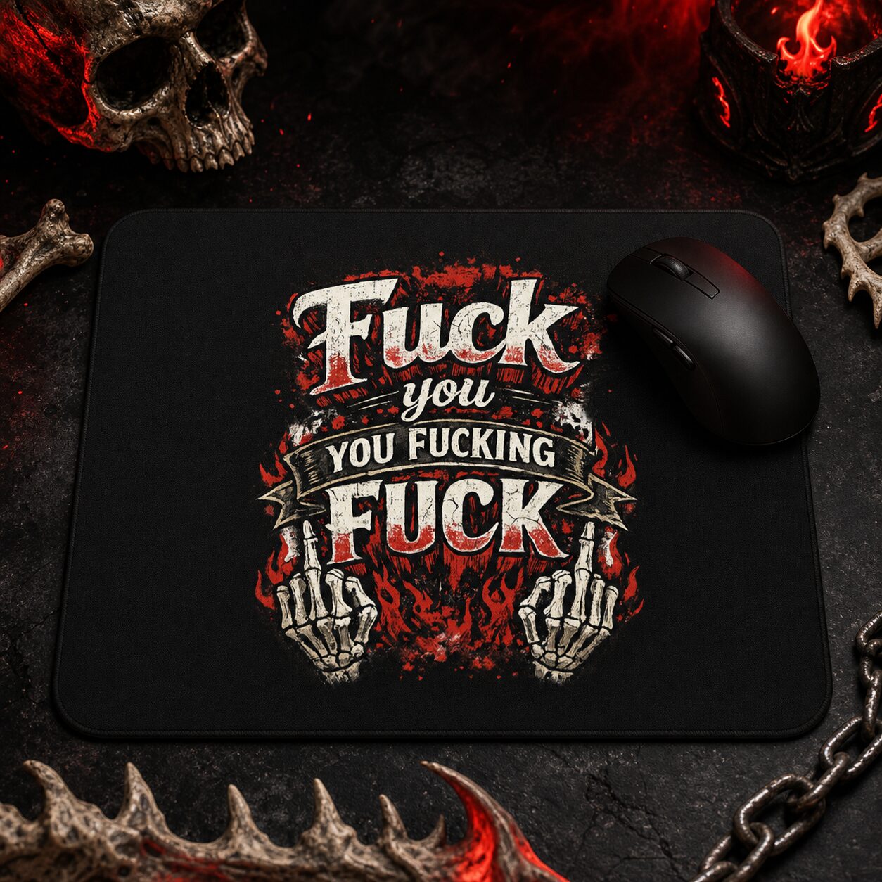 Fuck you you fucking fuck Mauspad – Home & Living – Klamottn™ Fuck you you fucking fuck Mauspad – Home & Living – Klamottn™