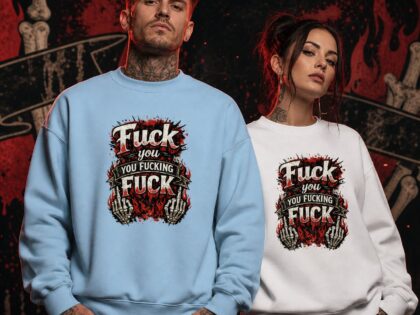 Fuck you you fucking fuck Unisex-Pullover – Sweatshirts – Klamottn™ Fuck you you fucking fuck Unisex-Pullover – Sweatshirts – Klamottn™