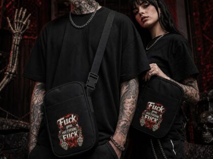 Fuck you you fucking fuck Umhängetasche – Accessoires – Klamottn™