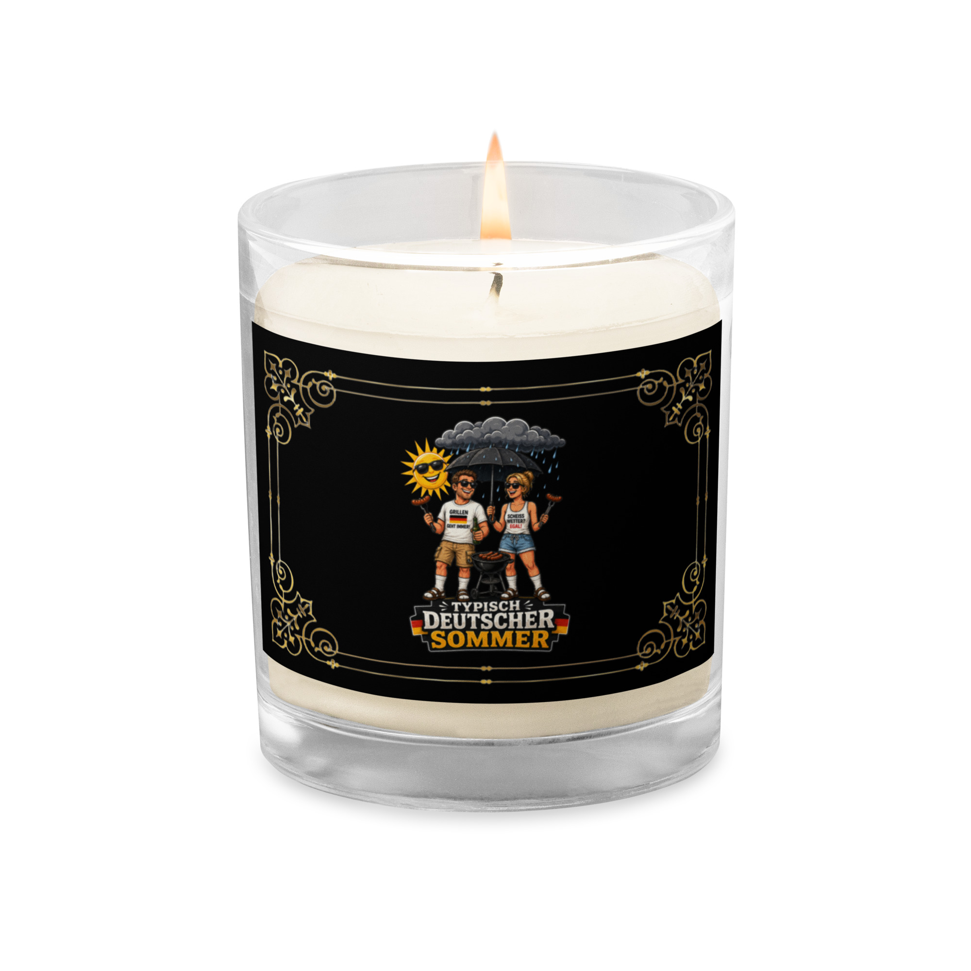 Typisch Deutscher Sommer Kerze – Home & Living – Klamottn™ Typisch Deutscher Sommer Kerze – Home & Living – Klamottn™