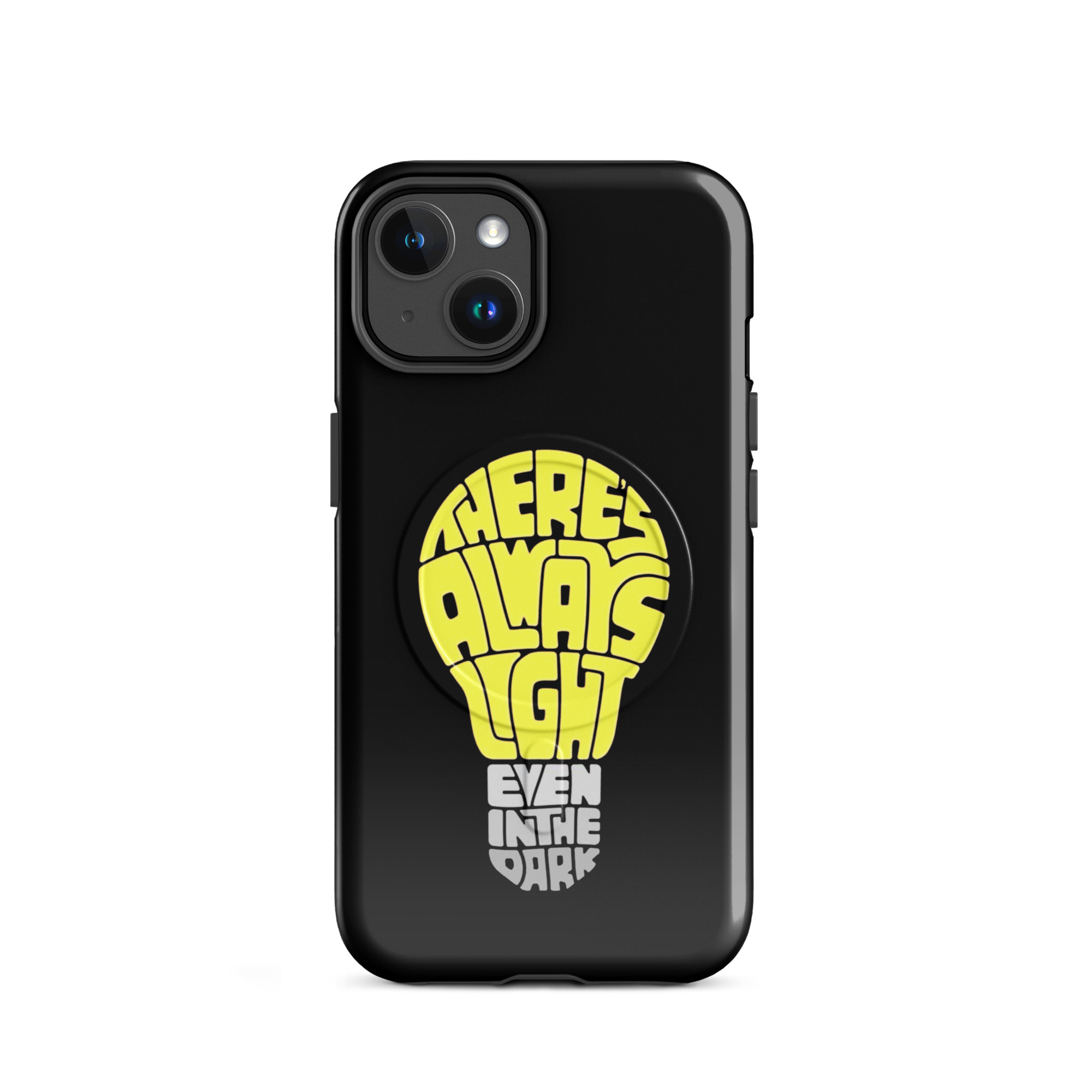 There's Always Light Even In The Dark Hardcase iPhone®-Hülle mit MagSafe® – Accessoires – Klamottn™ There's Always Light Even In The Dark Hardcase iPhone®-Hülle mit MagSafe® – Accessoires – Klamottn™