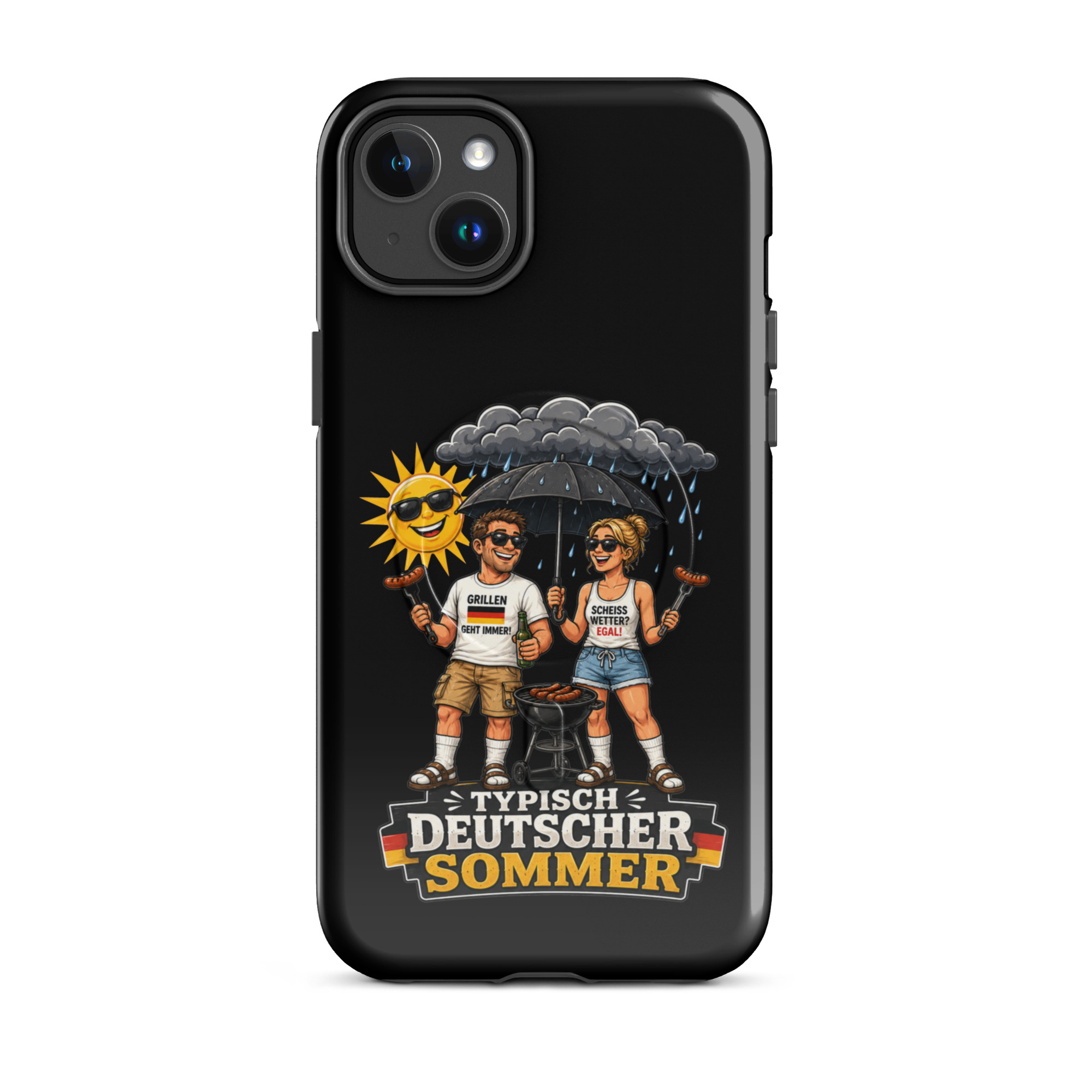 Typisch Deutscher Sommer Hardcase iPhone®-Hülle mit MagSafe® – Accessoires – Klamottn™ Typisch Deutscher Sommer Hardcase iPhone®-Hülle mit MagSafe® – Accessoires – Klamottn™