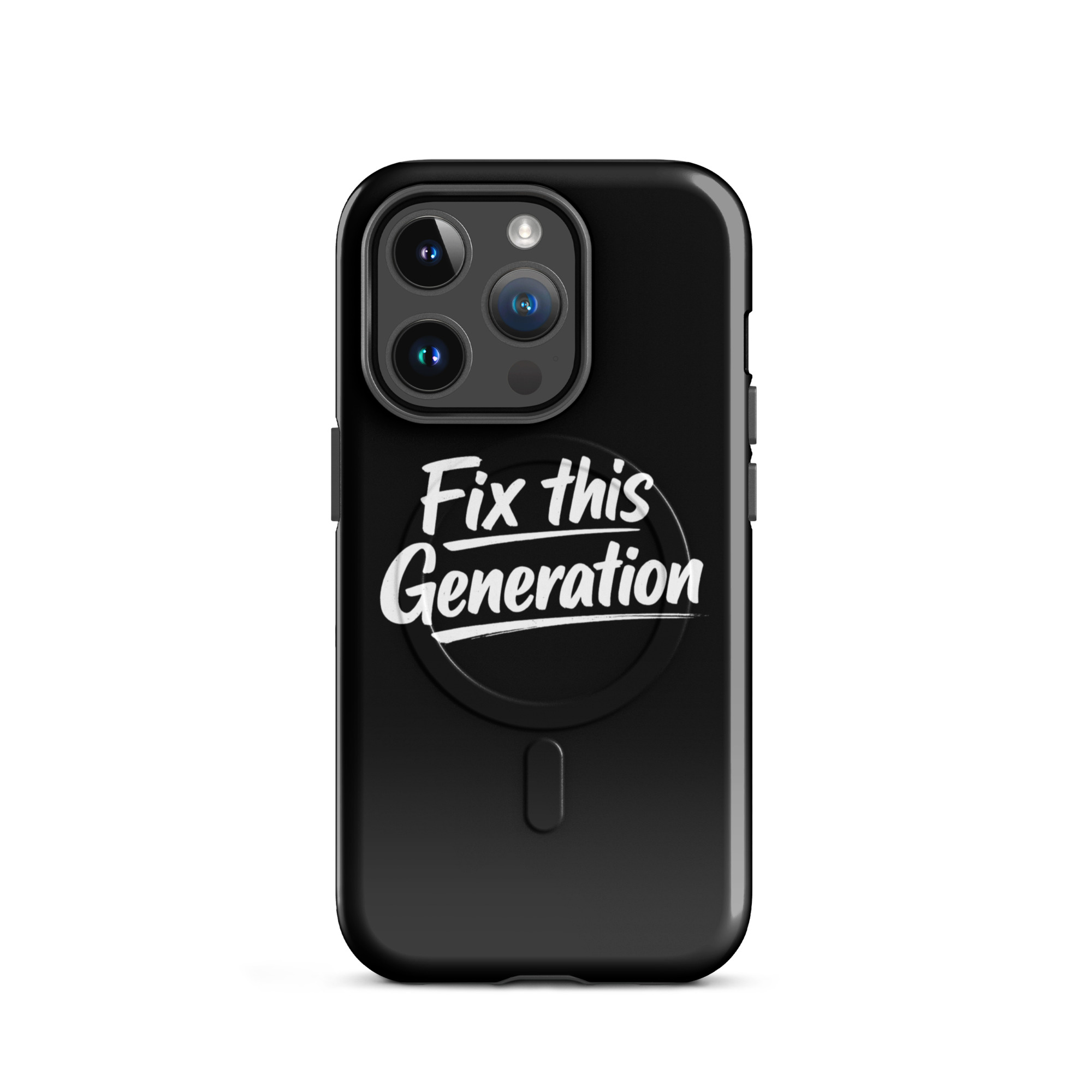 Fix This Generation Hardcase iPhone®-Hülle mit MagSafe® – Accessoires – Klamottn™ Fix This Generation Hardcase iPhone®-Hülle mit MagSafe® – Accessoires – Klamottn™