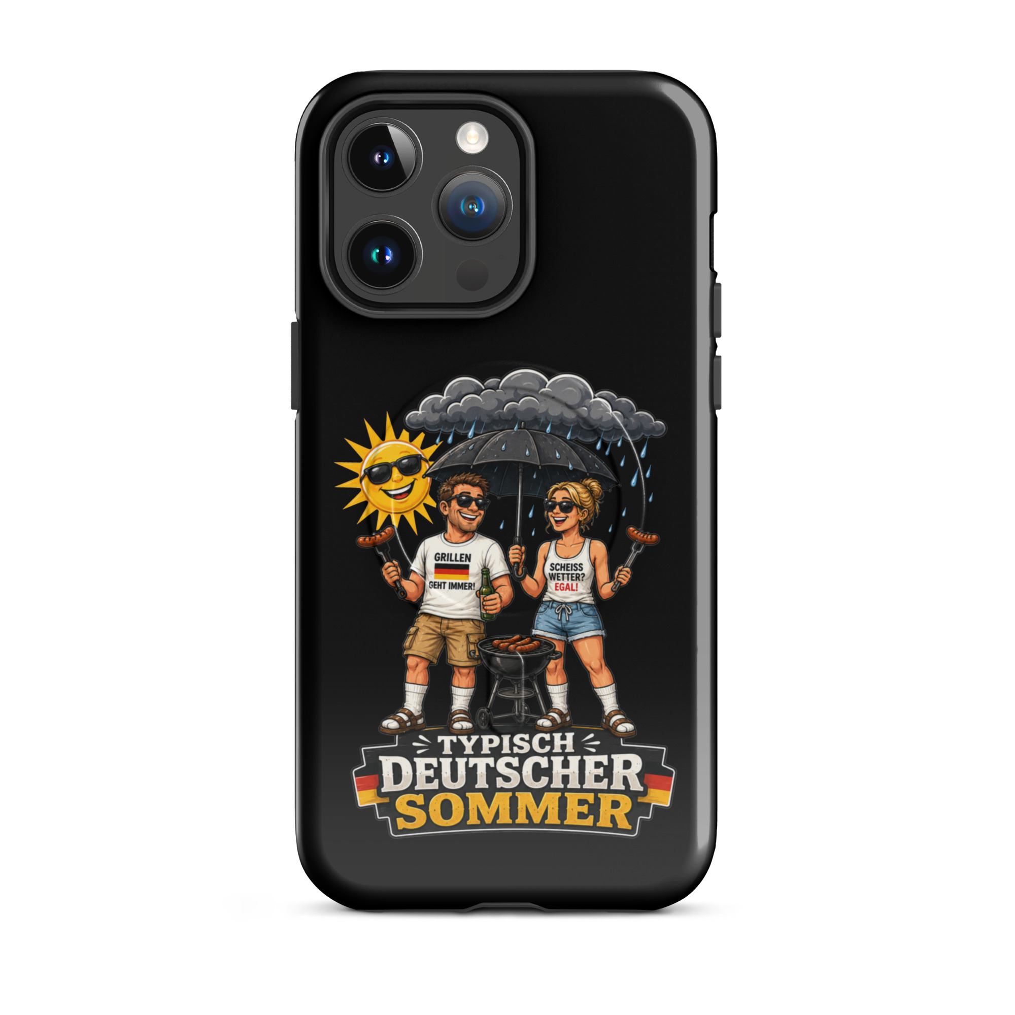 Typisch Deutscher Sommer Hardcase iPhone®-Hülle mit MagSafe® – Accessoires – Klamottn™ Typisch Deutscher Sommer Hardcase iPhone®-Hülle mit MagSafe® – Accessoires – Klamottn™