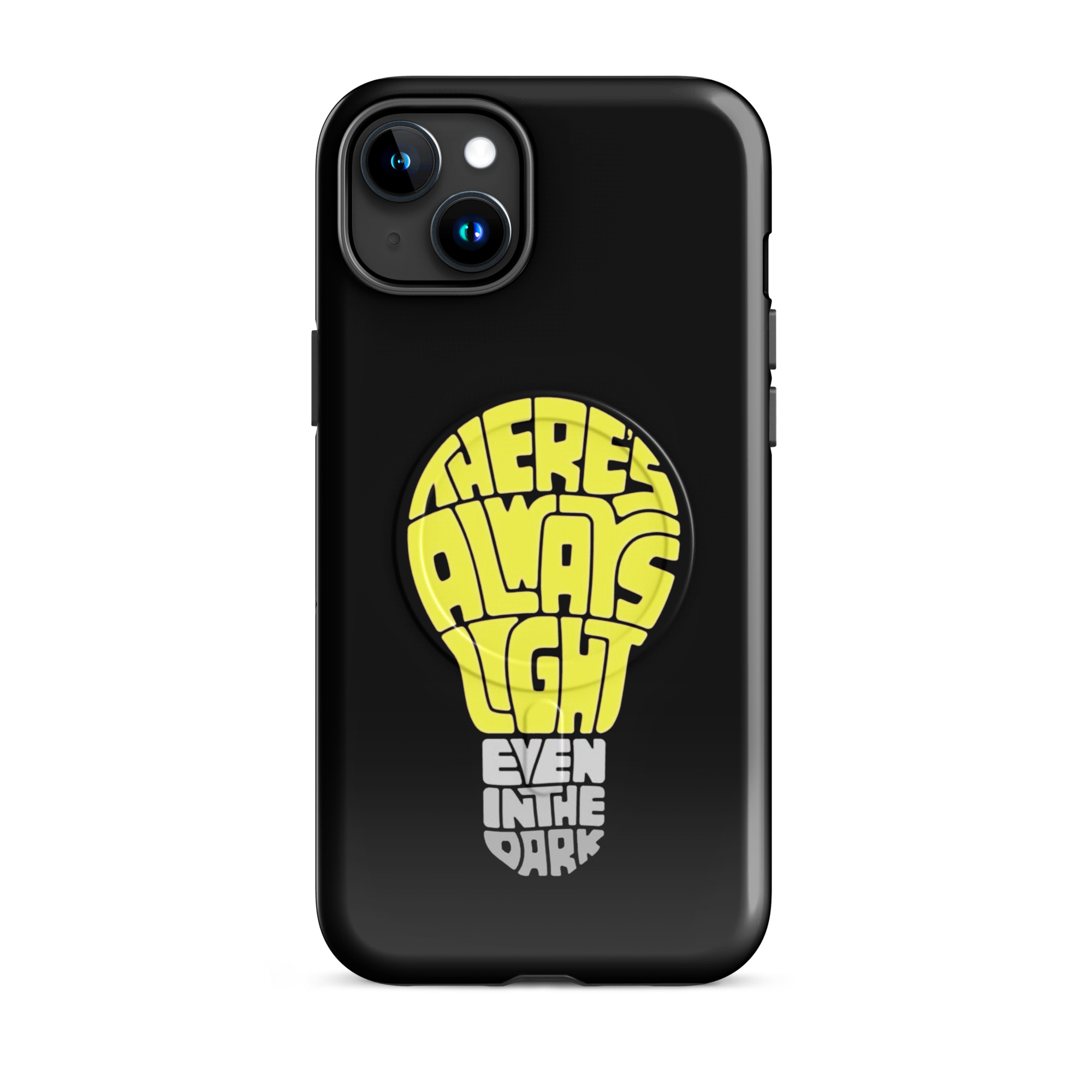 There's Always Light Even In The Dark Hardcase iPhone®-Hülle mit MagSafe® – Accessoires – Klamottn™ There's Always Light Even In The Dark Hardcase iPhone®-Hülle mit MagSafe® – Accessoires – Klamottn™