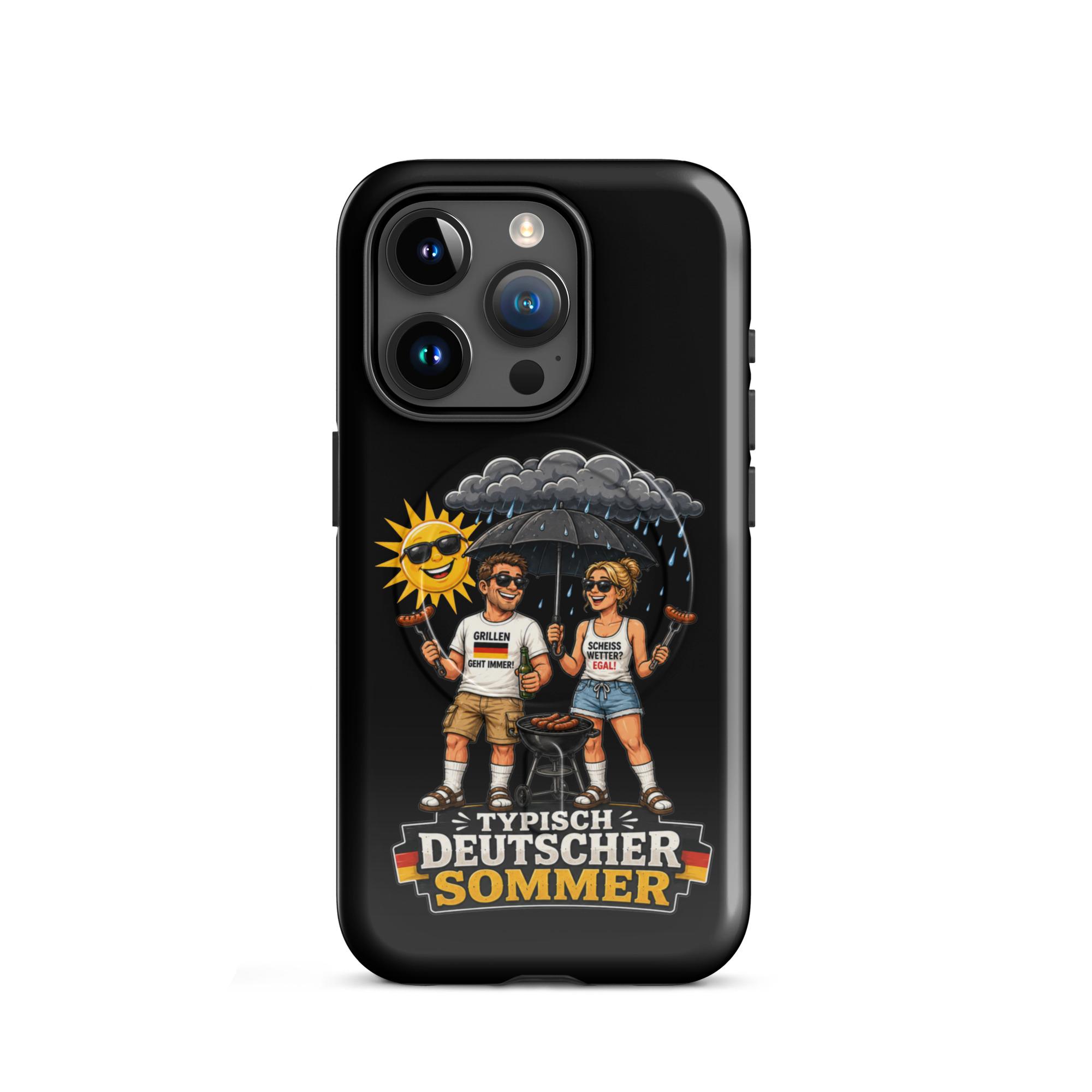 Typisch Deutscher Sommer Hardcase iPhone®-Hülle mit MagSafe® – Accessoires – Klamottn™ Typisch Deutscher Sommer Hardcase iPhone®-Hülle mit MagSafe® – Accessoires – Klamottn™