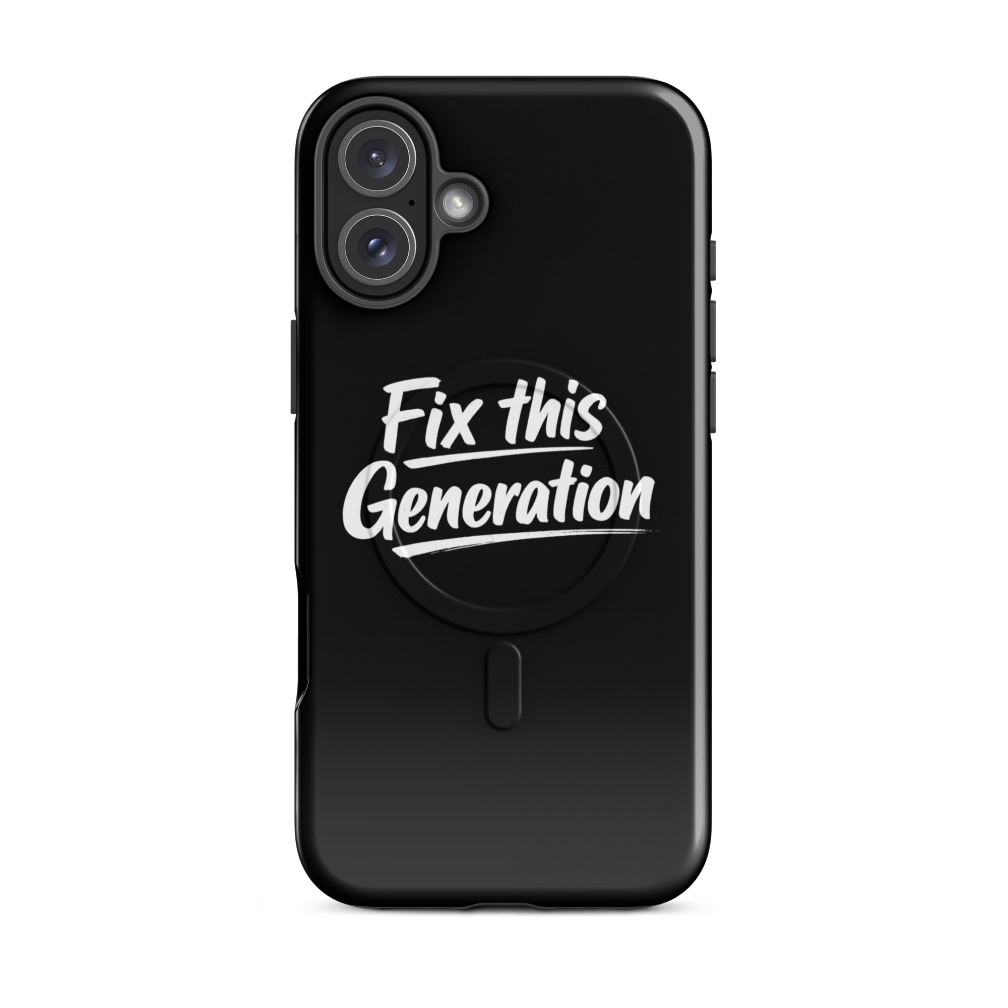 Fix This Generation Hardcase iPhone®-Hülle mit MagSafe® – Accessoires – Klamottn™ Fix This Generation Hardcase iPhone®-Hülle mit MagSafe® – Accessoires – Klamottn™