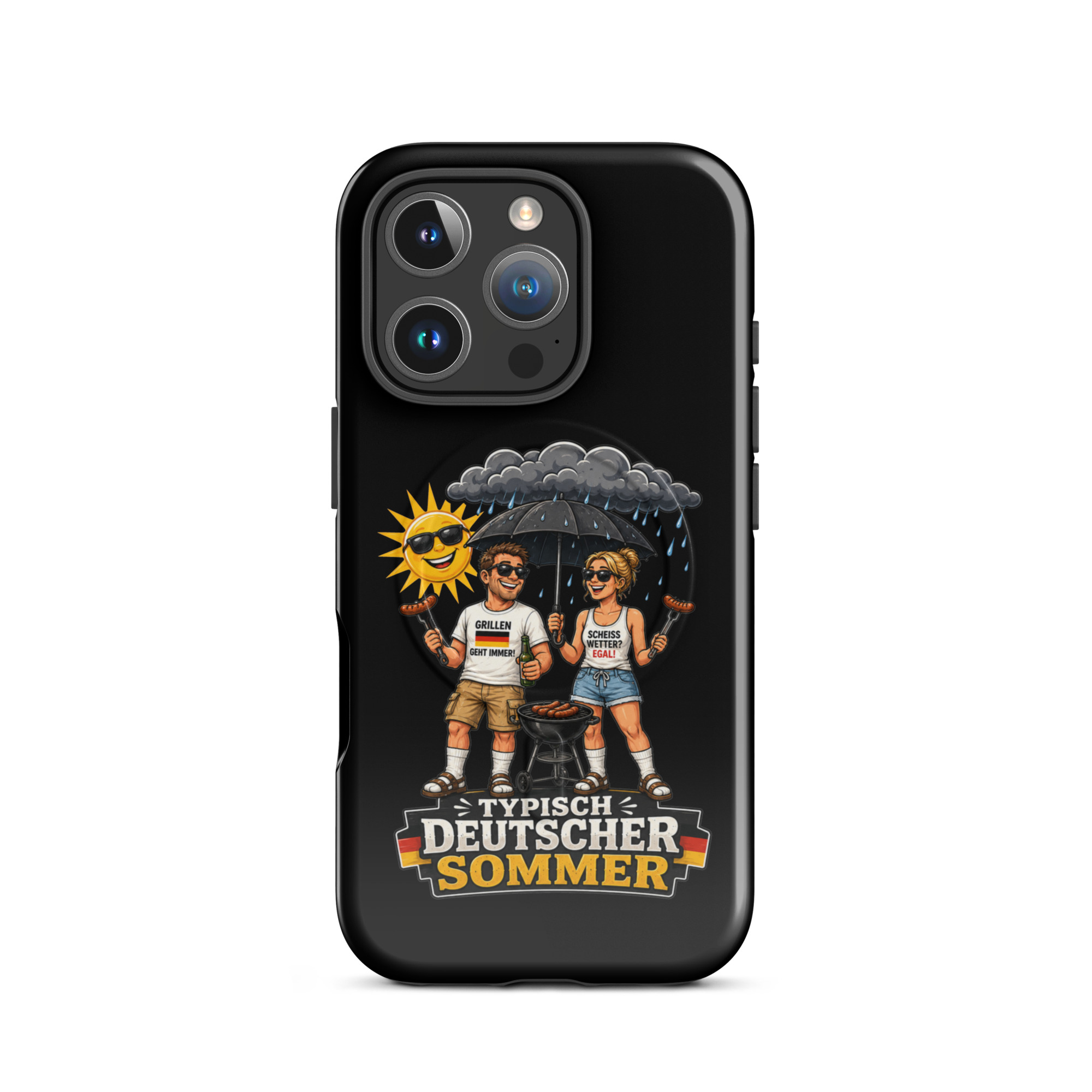 Typisch Deutscher Sommer Hardcase iPhone®-Hülle mit MagSafe® – Accessoires – Klamottn™ Typisch Deutscher Sommer Hardcase iPhone®-Hülle mit MagSafe® – Accessoires – Klamottn™