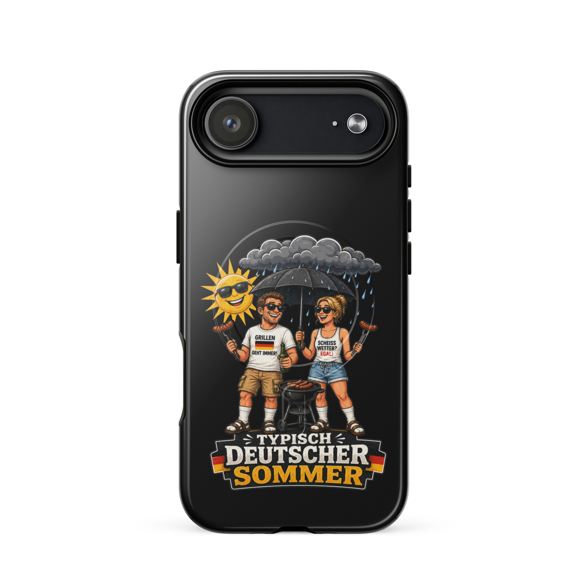 Typisch Deutscher Sommer Hardcase iPhone®-Hülle mit MagSafe® – Accessoires – Klamottn™ Typisch Deutscher Sommer Hardcase iPhone®-Hülle mit MagSafe® – Accessoires – Klamottn™