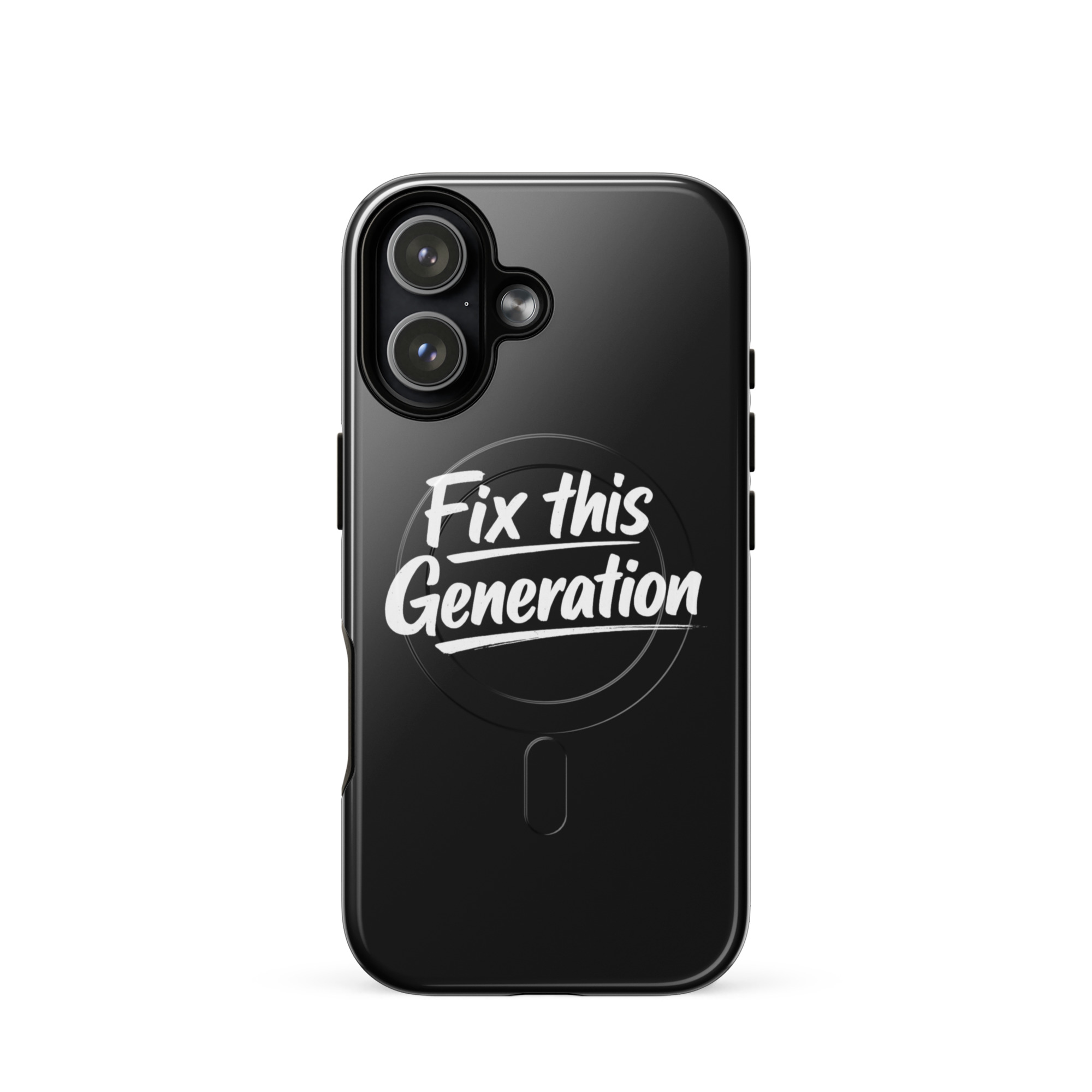 Fix This Generation Hardcase iPhone®-Hülle mit MagSafe® – Accessoires – Klamottn™ Fix This Generation Hardcase iPhone®-Hülle mit MagSafe® – Accessoires – Klamottn™