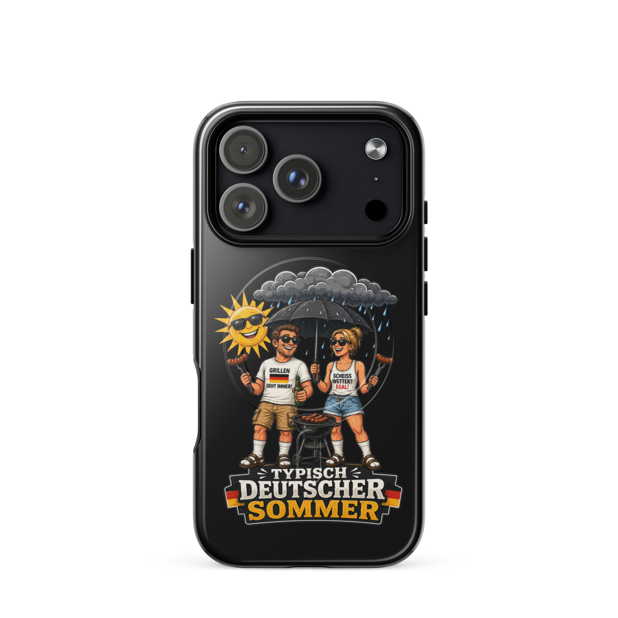 Typisch Deutscher Sommer Hardcase iPhone®-Hülle mit MagSafe® – Accessoires – Klamottn™ Typisch Deutscher Sommer Hardcase iPhone®-Hülle mit MagSafe® – Accessoires – Klamottn™