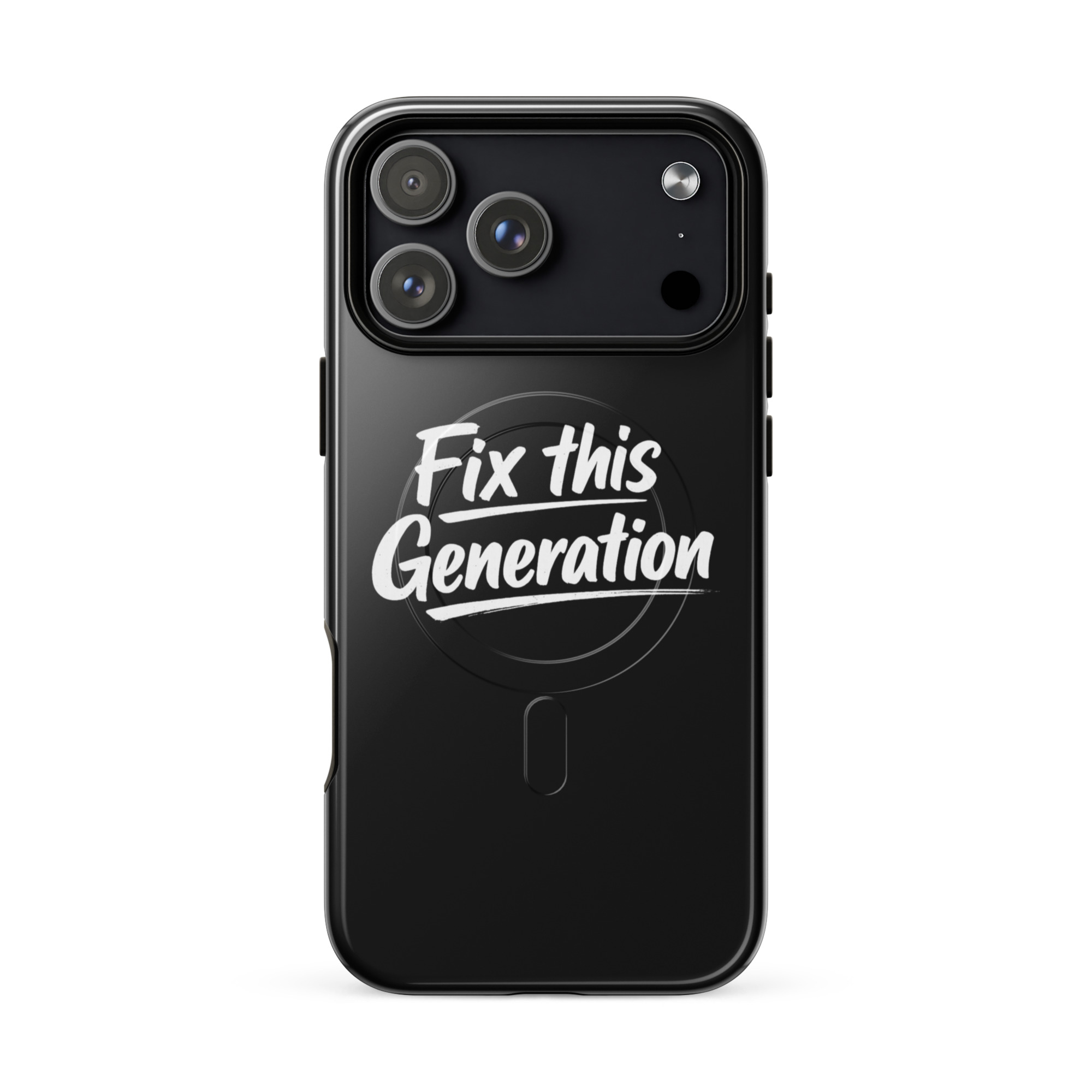 Fix This Generation Hardcase iPhone®-Hülle mit MagSafe® – Accessoires – Klamottn™ Fix This Generation Hardcase iPhone®-Hülle mit MagSafe® – Accessoires – Klamottn™